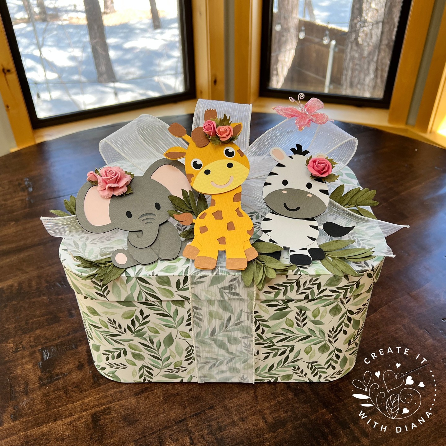 I used these adorable baby jungle animals to decorate gift wrapping for a baby shower gift. The shower theme was Baby Jungle Animals.
I made them using Cricut Design Space.
#babyshower #babyjungle #babyjungleanimals #babyjungletheme #babyelephant #babygiraffe #babyzebra #cricut #cricutdesignspace #cricutmade
@cricut