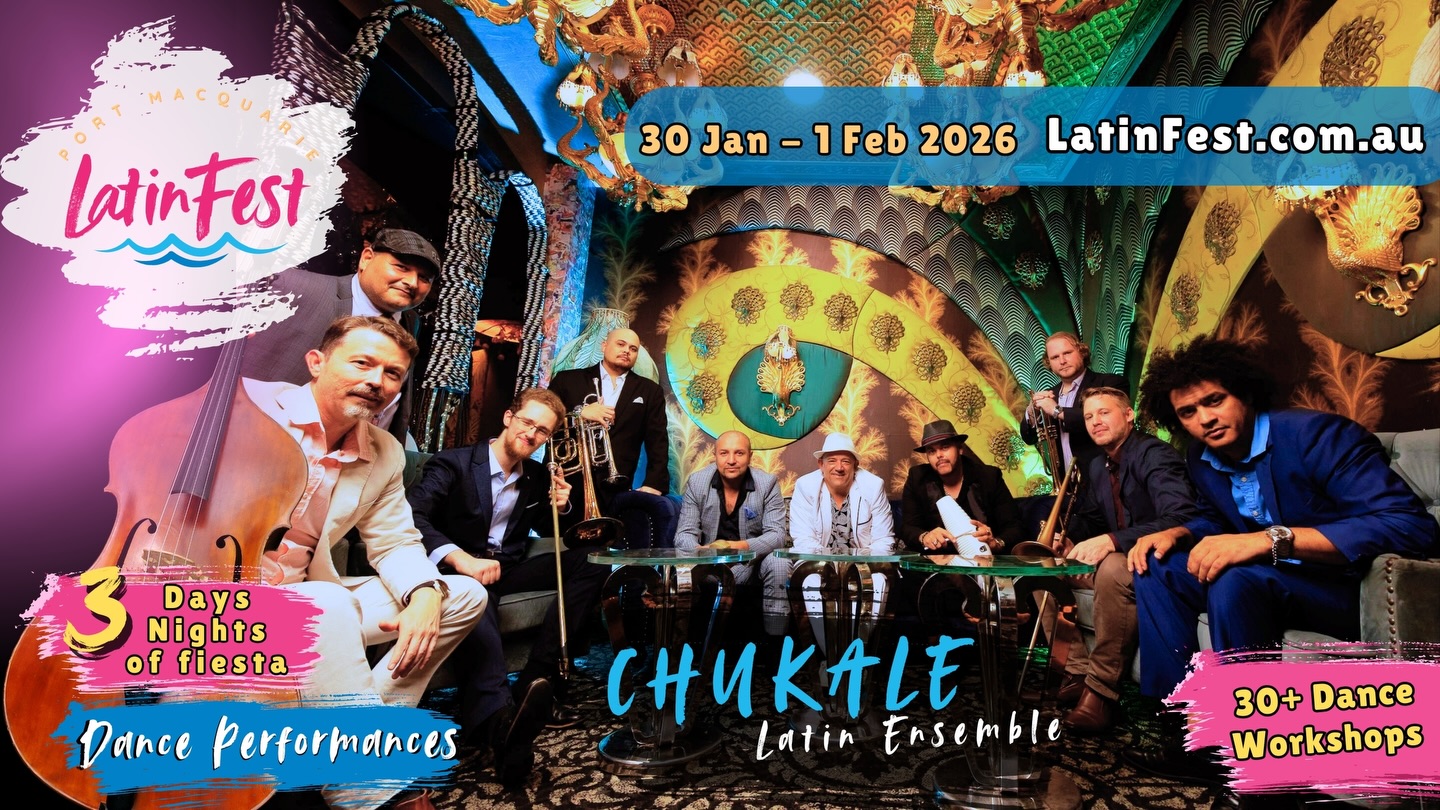 Who is looking forward to dancing to Chukale? I sure am! Only 4 days to go!!
👉 Grab your tickets now - www.latinfest.com.au
