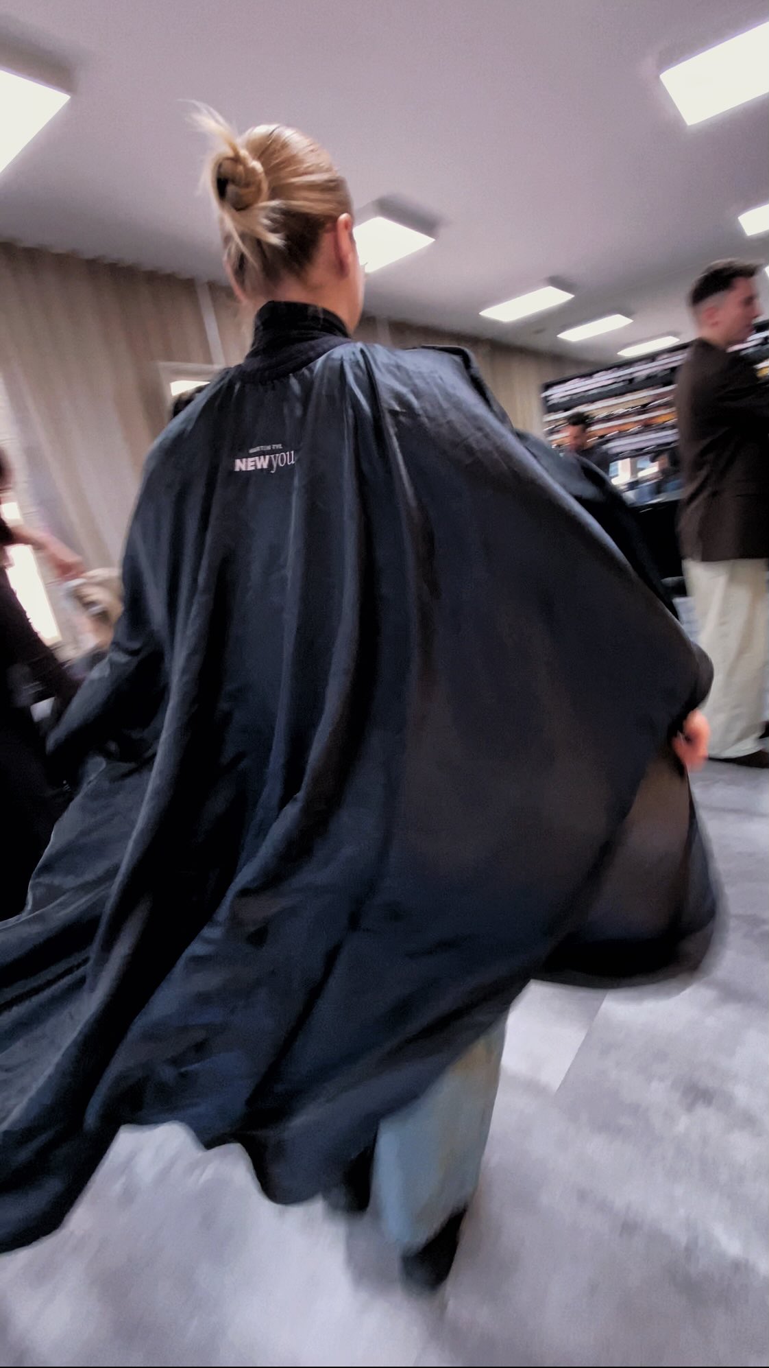 Malý moment mezi křeslem a mycím boxem 🪄