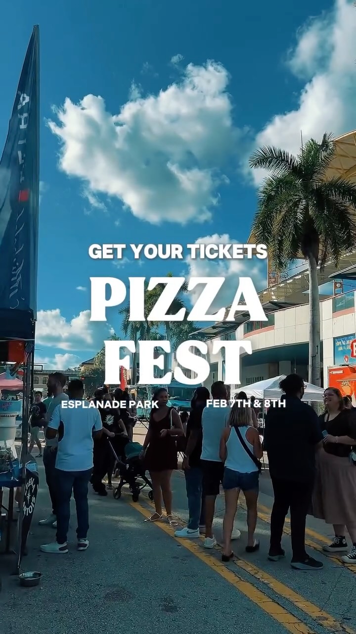Your ticket gets you unlimited pizza 🍕🎟️ Pizza at the Park is all about tasting, enjoying, and going back for more. Bring your appetite, explore different flavors, and enjoy a full day of pizza, music, and good energy in the park 🌿🎶
Grab your tickets now.
Link in bio 🔗
#PizzaFestAtThePark #UnlimitedPizza #FortLauderdaleEvents #PizzaFestival #FoodieEvents