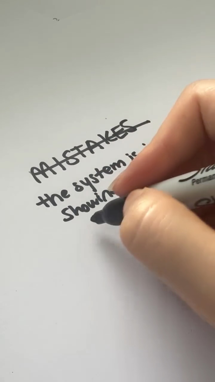 Mistakes don’t mean someone failed - they show where the system needs more support.
Not failure. Just feedback.
#systemsfeedback #simplifiedsystems #workflowreflection