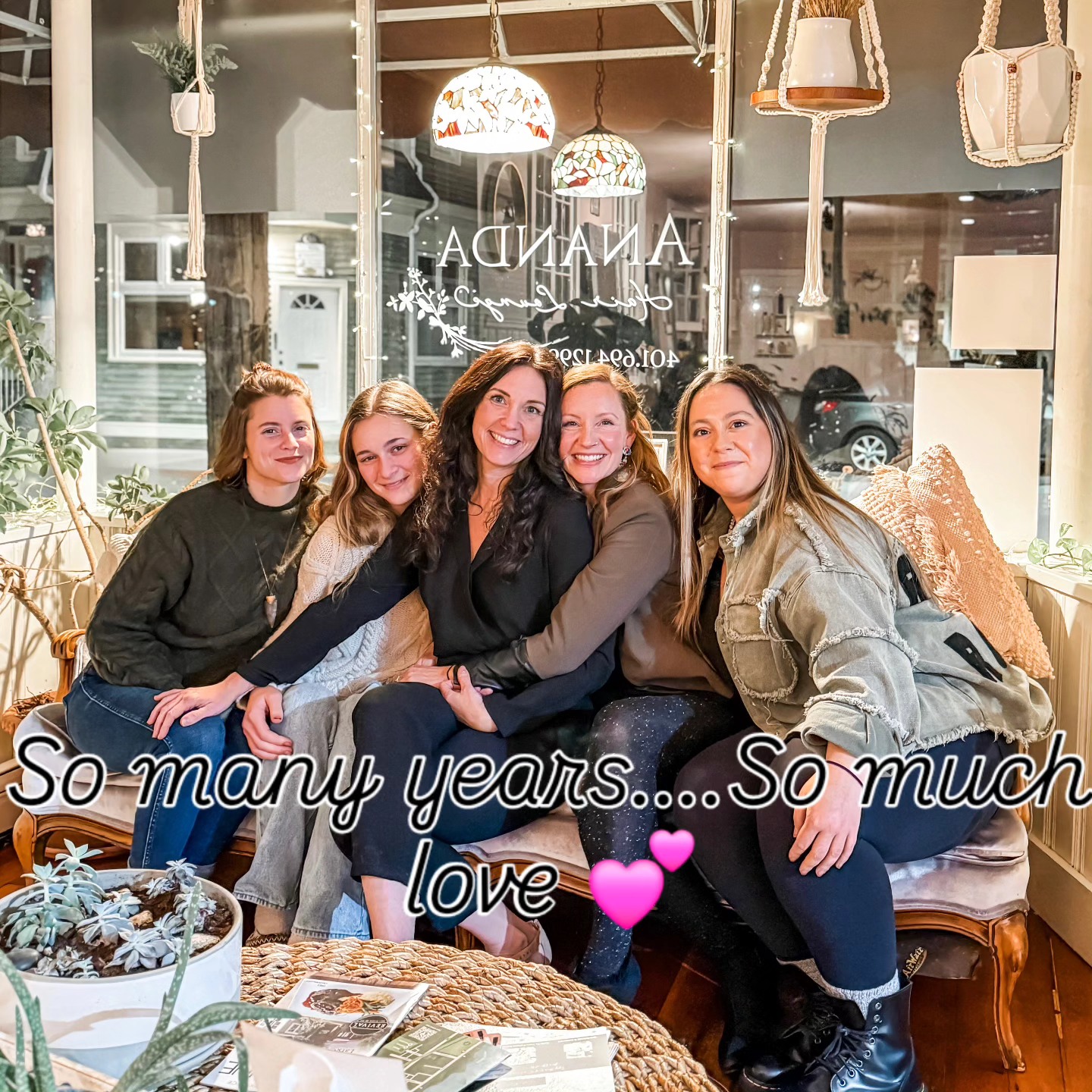 A HUGE thank you to everyone who came by to celebrate Ananda's anniversary with us. 🙏
These last 12 years here have been more transformational than I could have ever imagined.
Sometimes, we get a simple idea, and then it turns into a lifetime. Cheers to never going to work a single day for the last 12 years. It's more like looking forward to and being excited to work alongside and see the best friends a woman could ask for and connect daily with the kindest, most genuine people I have the pleasure of welcoming into my salon chair.
This salon- this career, is truly a gift and a manifested expression of who I am and what I value, to my core.
I am grateful and blessed beyond words.
With so much love and gratitude 🙏
Thank you