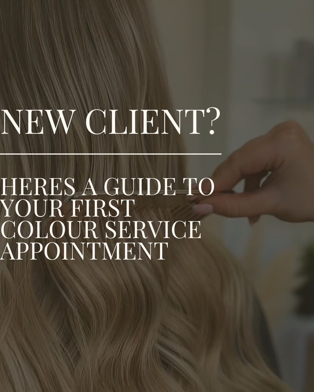 New client? Here’s how to book your appointment with us. Swipe through for a simple step-by-step guide. We can’t wait to welcome you at the salon 🤍