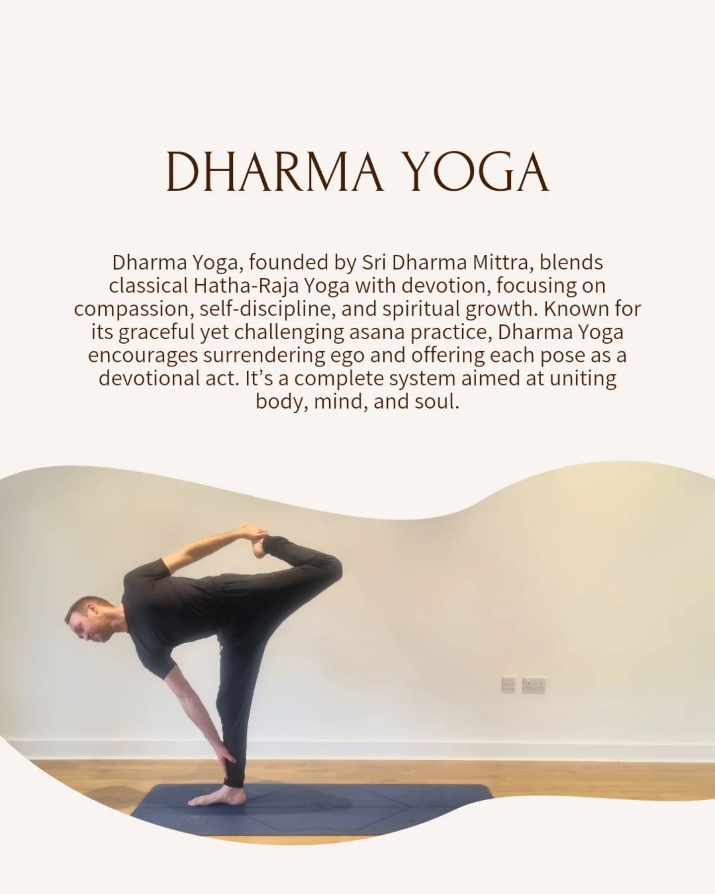 ✨ Discover the Magic of Dharma Yoga ✨
Join us at the Temple of Yoga studio, where tradition meets transformation. Our Dharma Yoga classes are designed to take you deeper into the heart of yoga, exploring tools that go beyond asana: pranayama (breathwork), mantra, and philosophy.
🕉️ Class Options:
All Levels:
Mondays, 6:15 PM with Eddie – perfect for beginners and seasoned yogis alike.
Some Experience:
Wednesdays, 6:15 PM with Eddie
Sundays, 9:30 AM with Ayesha
These slightly longer classes offer the time and space to immerse yourself fully, allowing the wisdom of yoga to truly unfold.
Whether you're new to Dharma Yoga or looking to deepen your practice, these sessions are a space for growth, reflection, and connection. Come as you are and leave feeling grounded, inspired, and energized.
🌟 Reserve your spot now and experience the beauty of yoga beyond the poses. See you on the mat!
#DharmaYoga #TempleOfYoga #Pranayama #Mantra #YogaPhilosophy #YogaJourney #Banbury #banburyshire #banburytown #oxfordshire