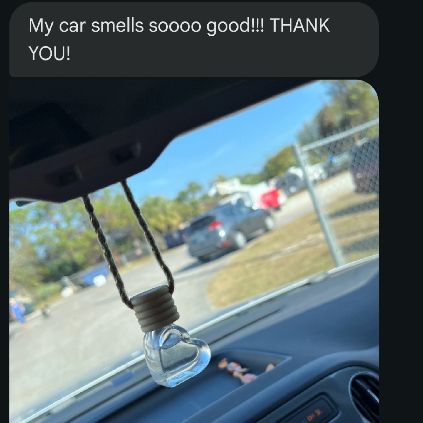 We love the feedback we're getting from our heart shaped car fresheners! This one is vanilla bean and it's so good! Visit https://www.lightoftheworldcandles.com/ to order!
Also, we have a 30% discount available for the first 10 who comment with a 💜!