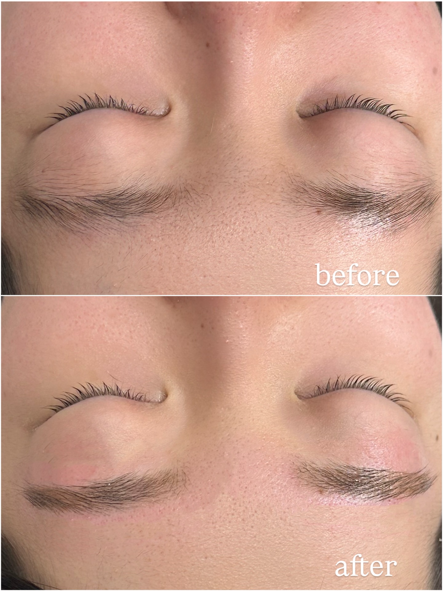 U24クーポンでまつ毛パーマ&アイブロウワックスでご来店のお客様です♪
ご自身では普段眉毛の手入れを全くされた事がなく、今回初トライ👏
とにかく自然に清潔感のある眉毛のオーダーでした✨
左右の眉毛の毛量(濃さ)が違ったので、間引いて調整もさせて頂いております😌
自分にどんは眉毛が似合うのか分からない方。
新しい自分に出会いたい方☝️
眉毛をちょっと変えるだけて、イメージがぐっと素敵変わります😍
是非、チャレンジしてみて下さいね❣️
———————————————
B+TREE produced by INFINEEZ.
▶︎三軒茶屋店
世田谷区太子堂2-24-6ドミー三軒茶屋2F
03-6272-3940
▶︎世田谷店
世田谷区世田谷1-48-11リード世田谷1F
03-5426-9688
ご予約はお電話orDMorホットペッパービューティーでお願いいたします🌿✨️