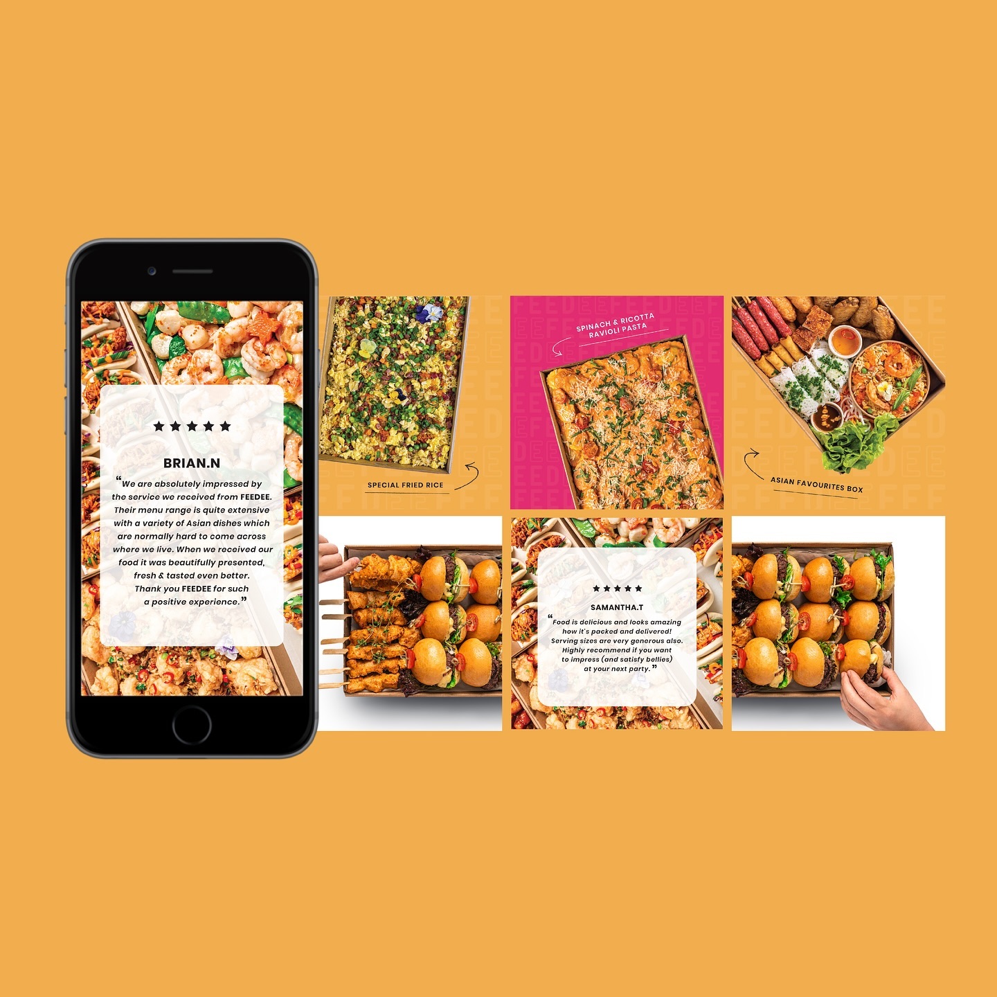 COMPANY NAME: Feedee Foods
BUSINESS: Online catering company delivering fresh food to you
BRAND CATEGORY: Food & Beverage
SERVICES: Logo Design, Brand Identity, Graphics & Digital Design
BOOK your project 👉 www.tentenstudio.au
📧: hello@tentenstudio.au
#branding #graphic #graphicdesign #designer #brandidentity #brand #logo #logodesigner #adobe #illustration #design #project #graphicdesigner #business #restaurant #food #socialmedia