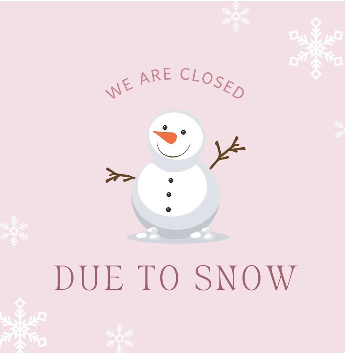 We will be closed Monday January 26.
Currently monitoring classes for Tuesday.
Stay safe and warm! ❤️🖤❄️❄️