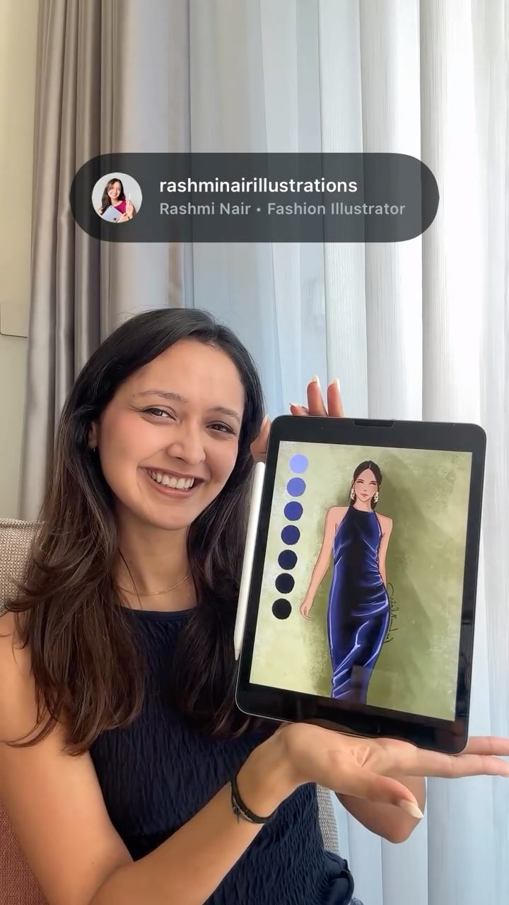 There’s something so delightful about illustrating velvet. When the texture clicks, it’s *chef’s kiss* 💋
Pro tip: Use jewel tones as your base color and don’t be shy with those highlights. Velvet is DRAMATIC ✨
Save this for your next fashion illustration!
#procreatetutorial #fashionillustrationl #fashionartist #digitalartist #illustrationtutorial