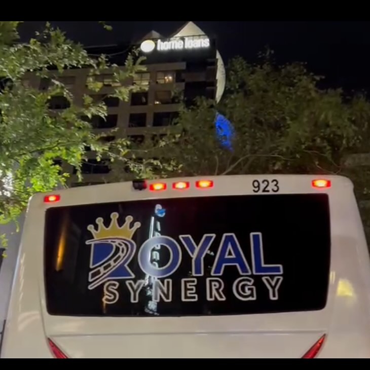 Create unforgettable moments with Royal Synergy Charter Buses, specializing in seamless travel for weddings, theme parks, and more! 💒🎢 #RoyalSynergy #WeddingTransport #ThemeParkFun