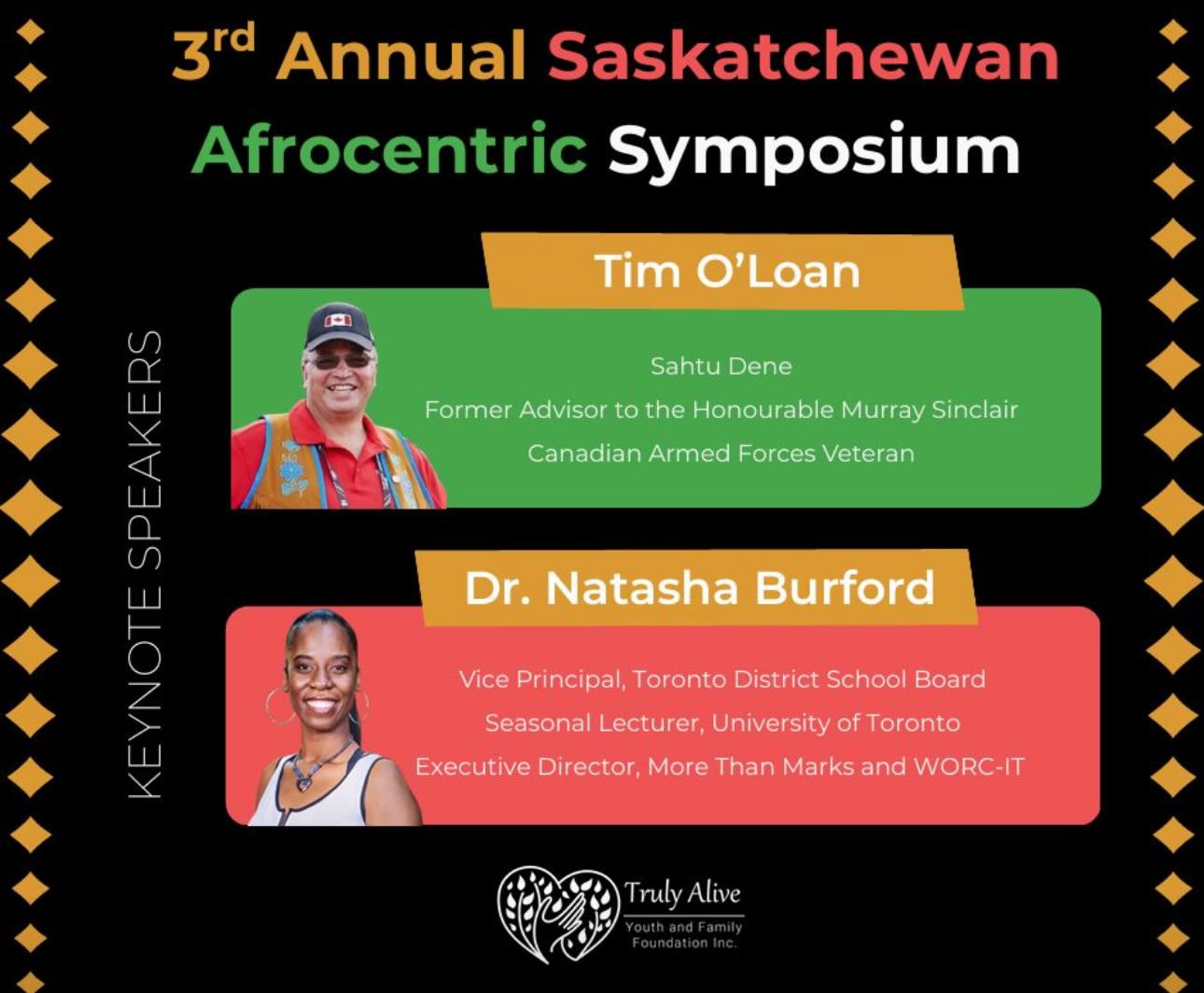📣 RSB is excited to be collaborating with @trulyalivefoundation with Keynote Speaker @oloantim will be kicking off the 3rd Annual Saskatchewan Afrocentric Symposium, a three-day professional development gathering dedicated to heritage education, dialogue, learning, empowerment, and collective action.
✨ Registration is closing soon! ✨
Take advantage of the remaining days before January 31st, 2026 to complete your registration by following the link: https://lnkd.in/g5PR_Jpi
#rsbvoices #keynote #taffyi #bhm #saskatoonevents