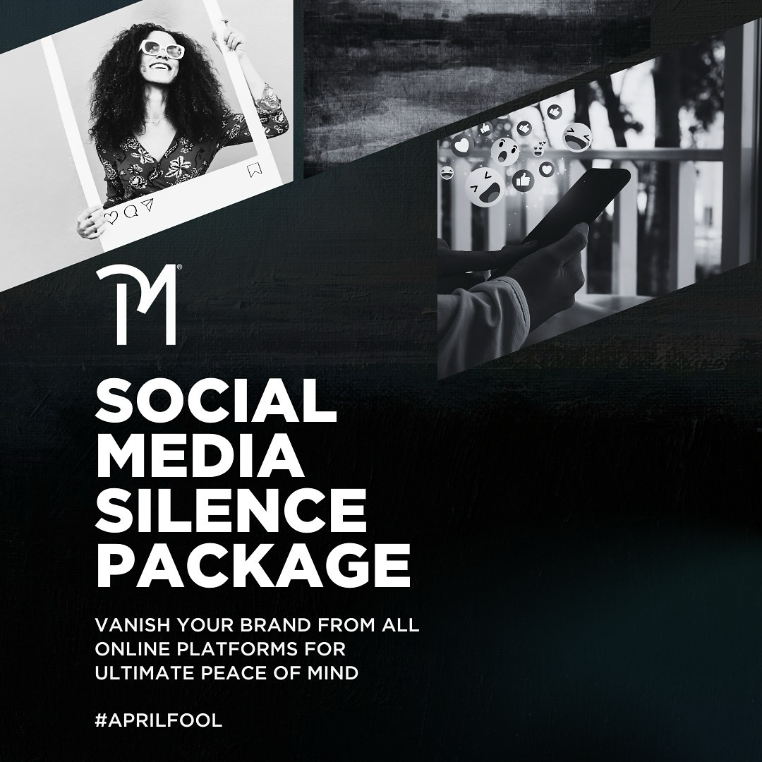 Ever dreamed of a digital detox?
Introducing our Social Media Silence Package! 🤫📵
Say goodbye to the digital noise and vanish your brand from all online platforms for the ultimate peace of mind
#AprilFools
#pixsmagic #aprilfool #aprilfoolday #1stapril #socialmediamarketing #socialmediapackage #socialmediaservices #graphicdesigners #bestsmm #bestgraphicdesigningagency #graphicdesigning #infographic #contentmarketing