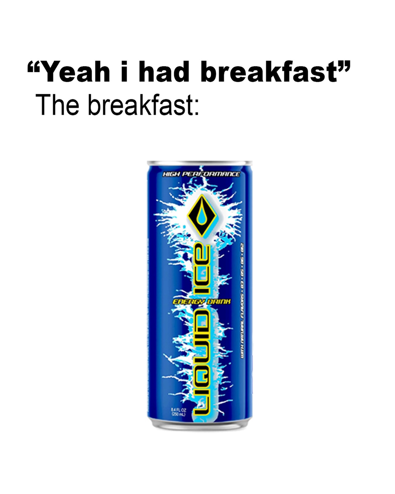 The breakfast for champions 🏆
#LiquidiceEnergy #EnergyDrink #ArcticBerry #DeliciousTaste