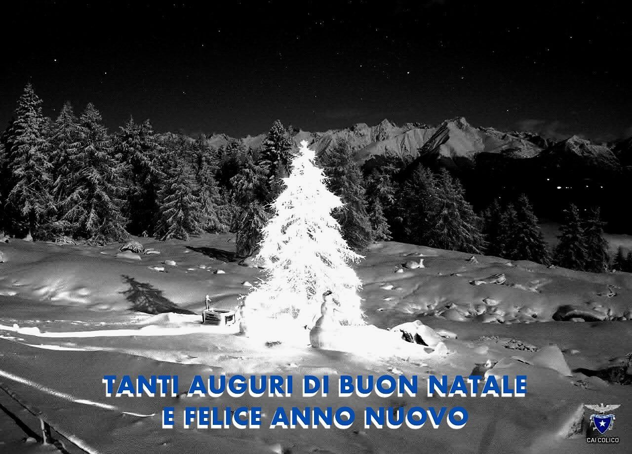 La sezione CAI Colico augura a tutti un sereno Natale e un Felice anno nuovo 🎅🏼🎄