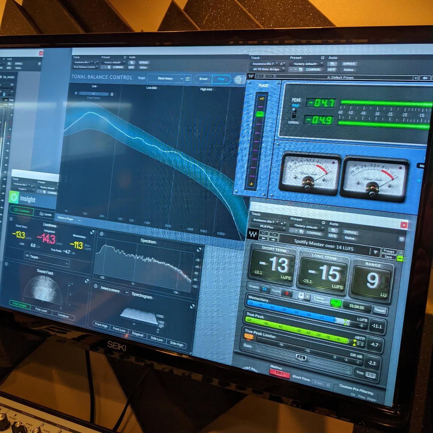 That's just about perfect! Finishing the last song (#9) for the the new Walk the Wreckage album. Stay tuned!