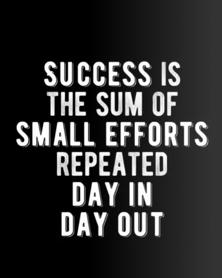 Building success brick by brick: Embrace the power of small, consistent efforts. #motivation #motivationmonday