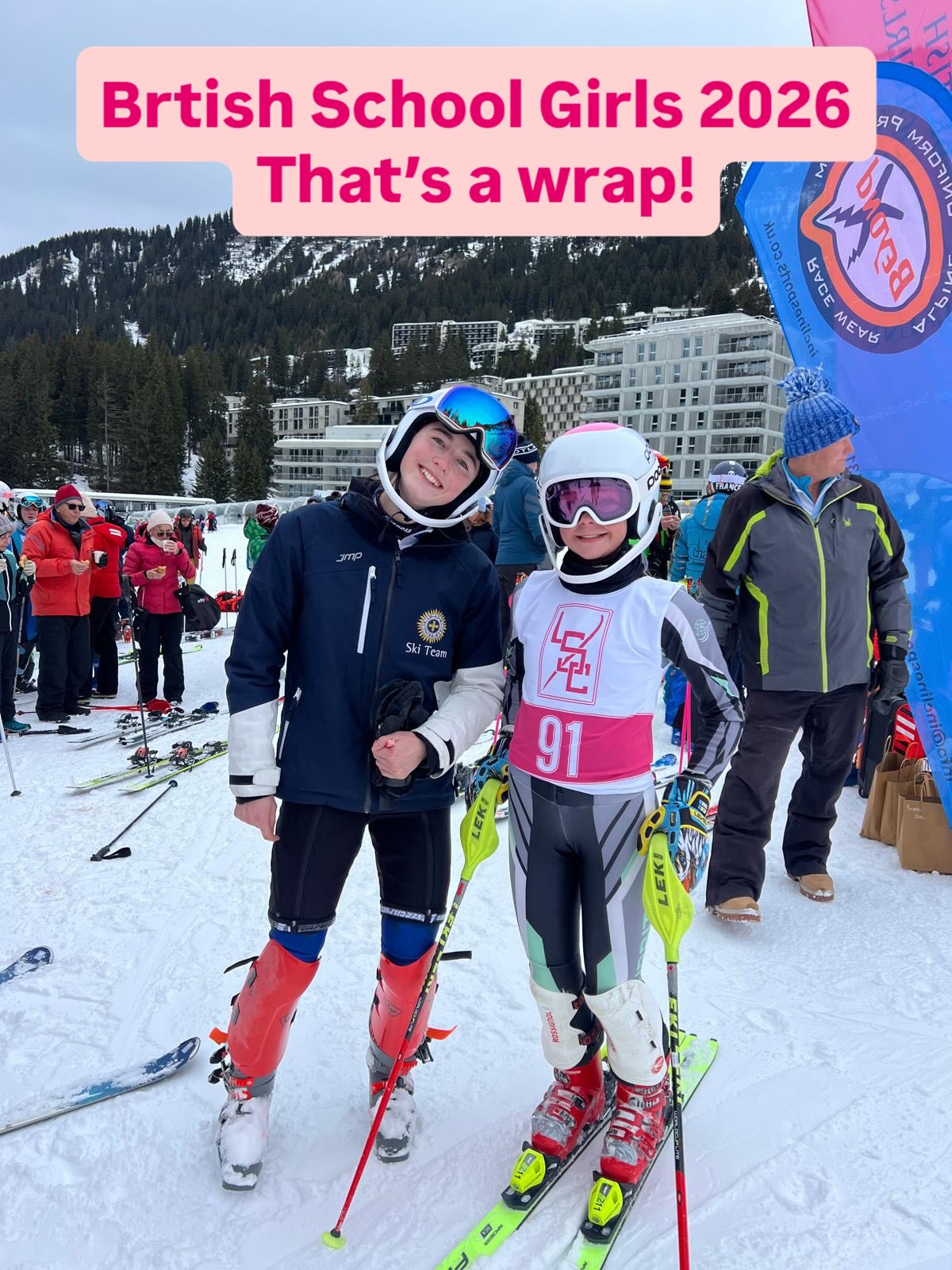 Day 3 and final day of @bsraces
Flaine Slalom:
🥉 Saskia U16
🥇 Sophie and Rose for @surbitonhighschool
Well done to all the @spsrcracing athletes who travelled out to #flaine_resort_official to represent their school for the British School Girls Championships for 2026!!
Some phenomenal results but lots and lots of #teamwork #camaraderie #skiracing #grit 💪🏼 ⛷️ 💪🏼