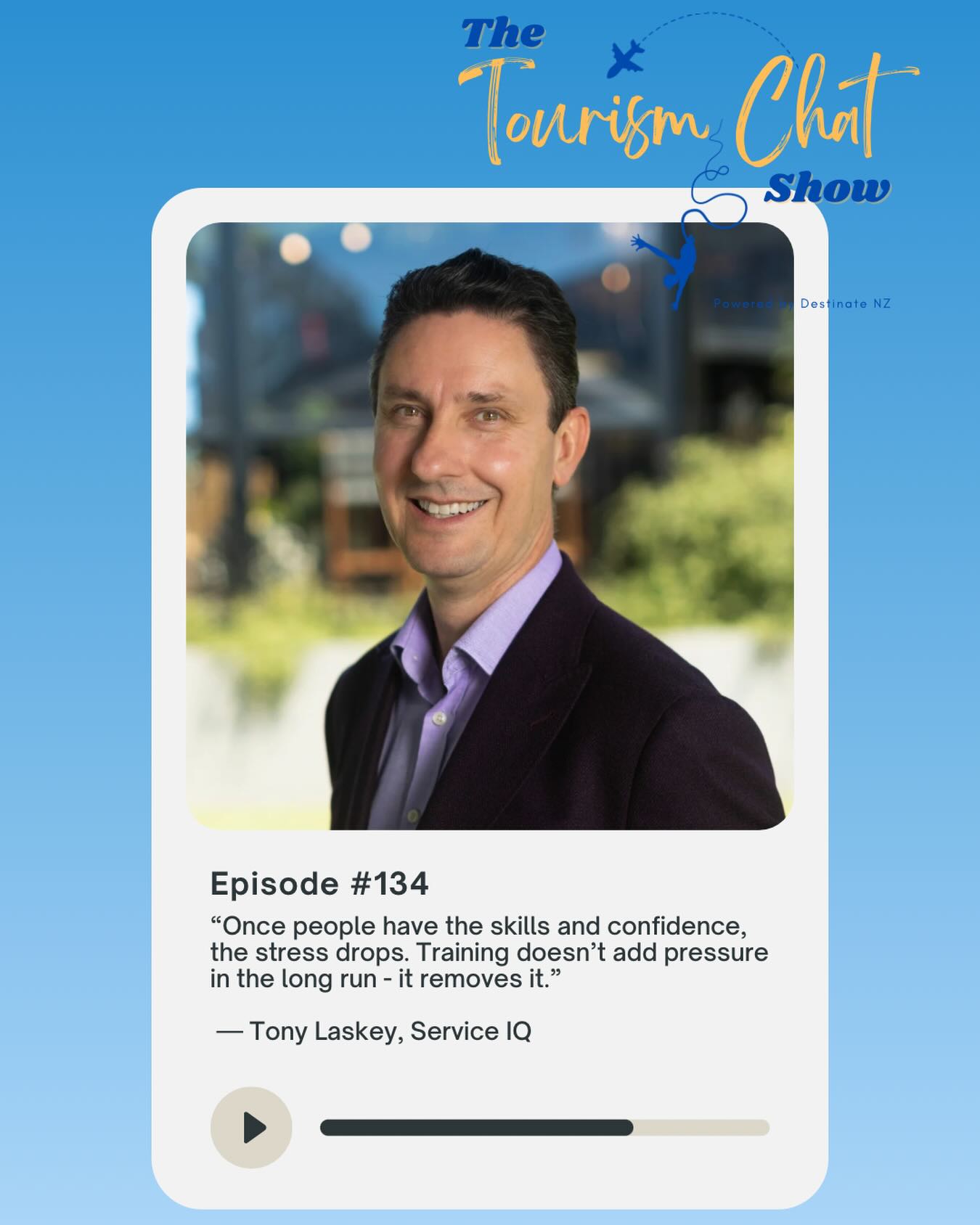 New episode - now live!
#thetourismchatshow #tourismworkforce #workplacetraining