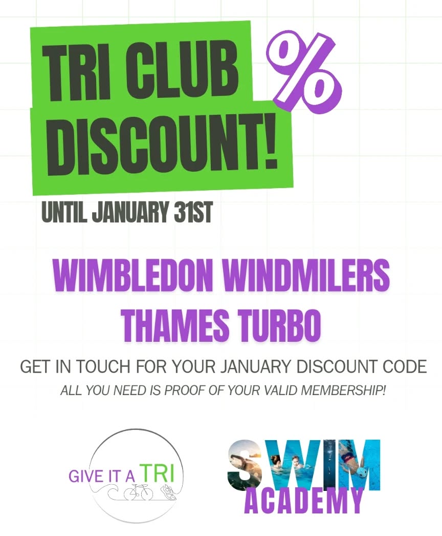 🏊🚴🏃🏼January just got better!
Windmilers & Thames Turbo members, get in touch to grab your exclusive January discount code—valid until January 31st! 🎉
Not in these clubs? We’re picking two new clubs for February. Sign up for our newsletter to stay in the loop and comment below to nominate your club for next month’s perks!
Let’s make 2025 your strongest year yet 🦾✨
#thamesturbo #wimbledonwindmilers #Wimbledon #southwestlondon #SWLondon #london #triathlon #SwimBikeRun #ironman #Swim #SwimAnalysis #cycling #run #running