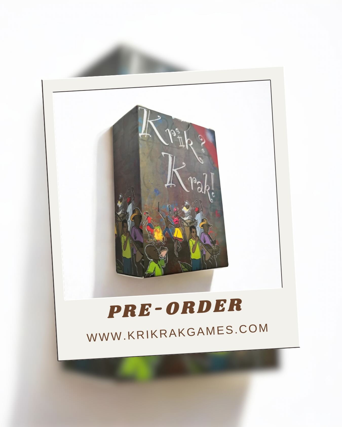 Prekòmand louvri! 🥳 Secure your deck now before they sell out 🃏✨
- #krikrak #tirekont #haitiangamecards #haïti