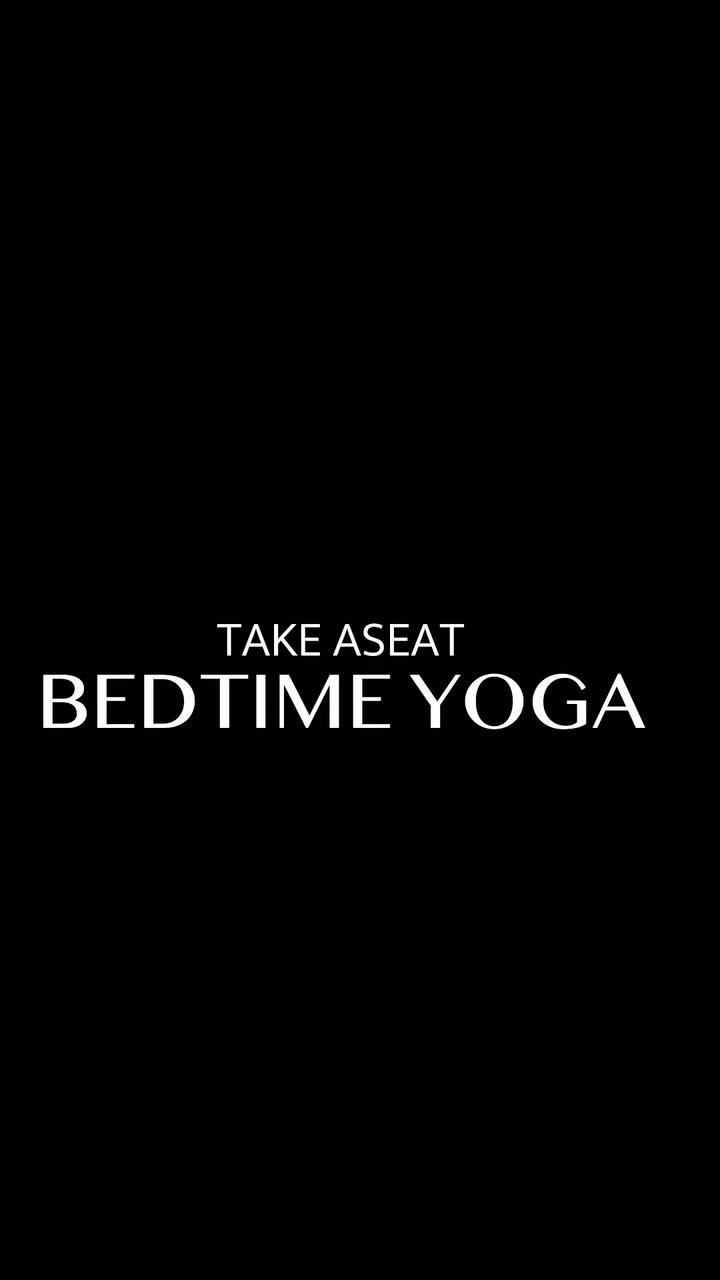 TAKE ASEAT - RESET. An 8 minute #bedtime #yoga flow 🧘🏽♂️ 🛏️ about guiding new #intentions 💫 using past experiences, #strength, resilience, flow and openness to new opportunities. Avail on Youtube - link in bio. 📺 #cdmx
