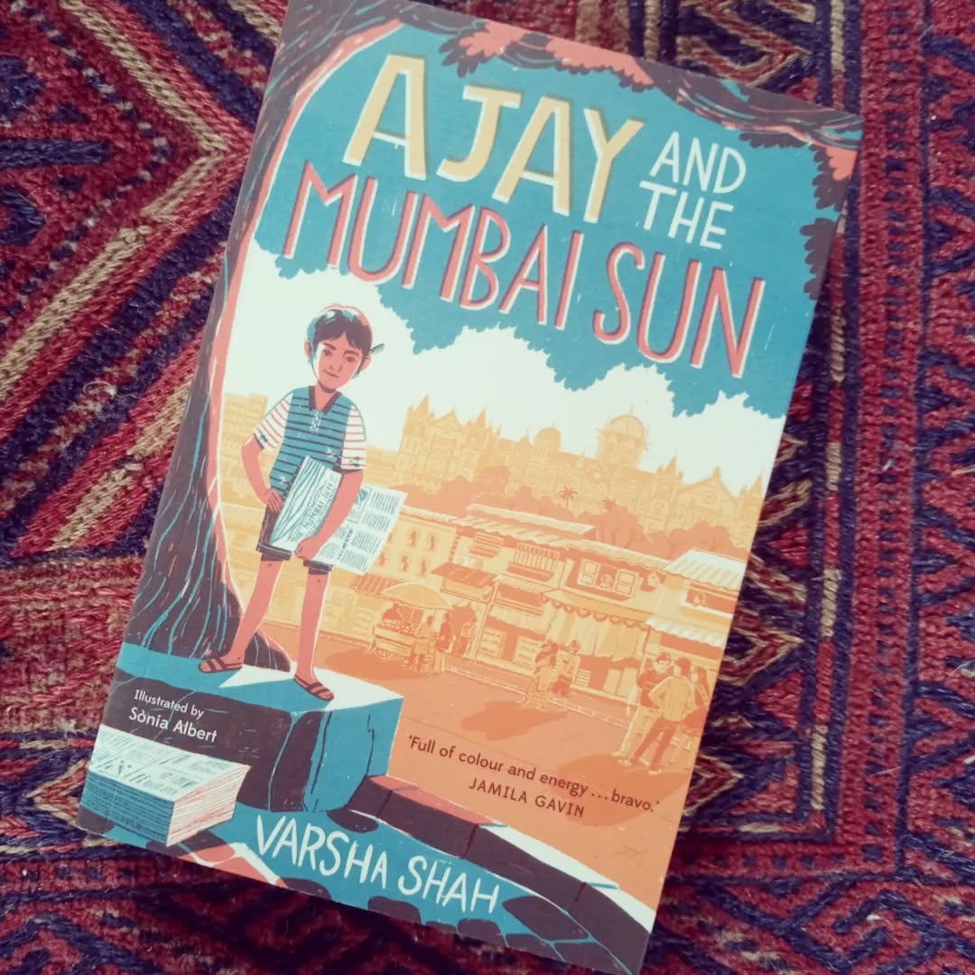 Read this earlier in the week and totally loved it - Ajay and his four friends, who live on the streets of Mumbai, fight injustice and chase their dreams by creating their own newspaper, 'The Mumbai Sun'. It's a story full of sunshine, friendship, bravery and integrity, and a top pick for 10-13 year olds!