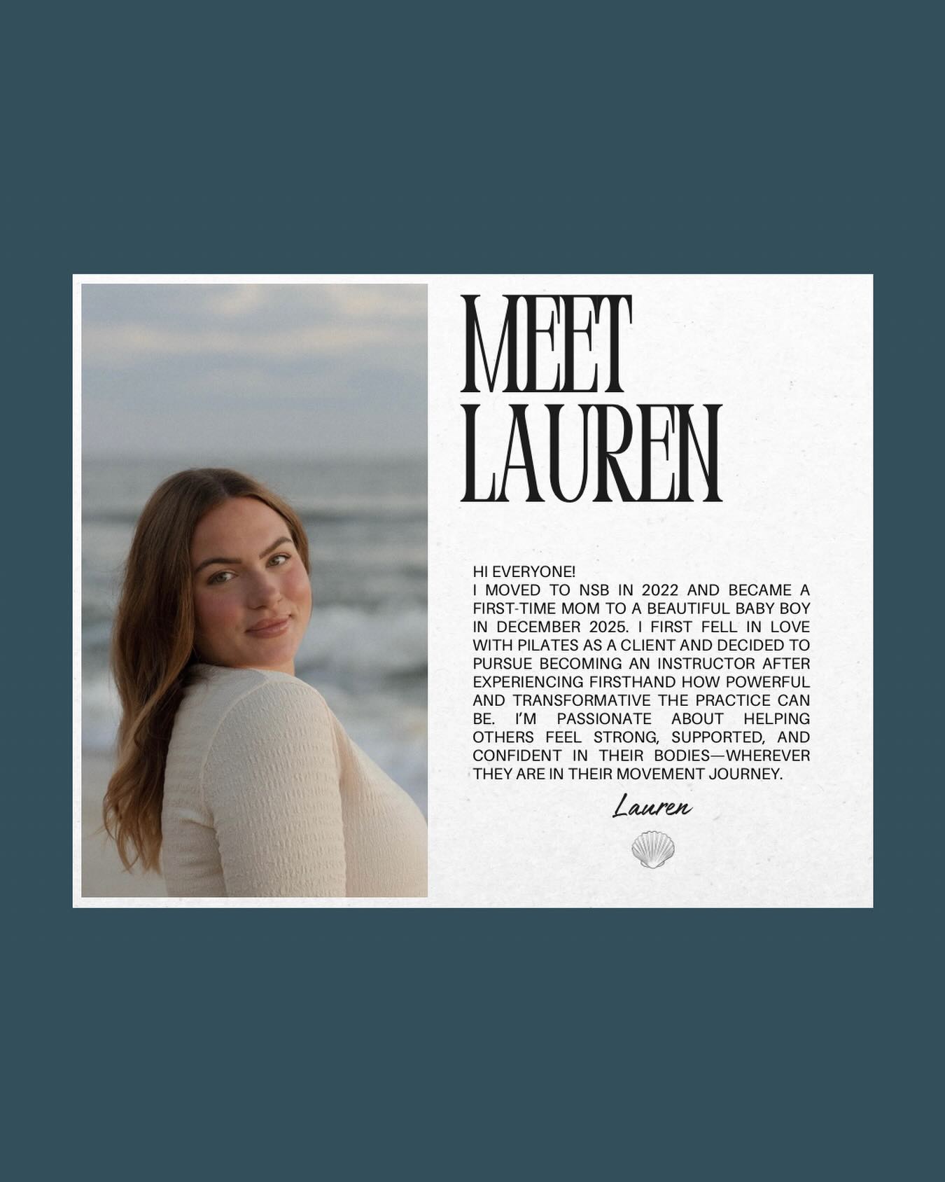 Our team is growing!
We are super excited to have Lauren joining our NSB team. Don’t let her sweet exterior fool you, her classes will have you working. 🔥
Come say hi to her on Thursday nights starting in February. 💙