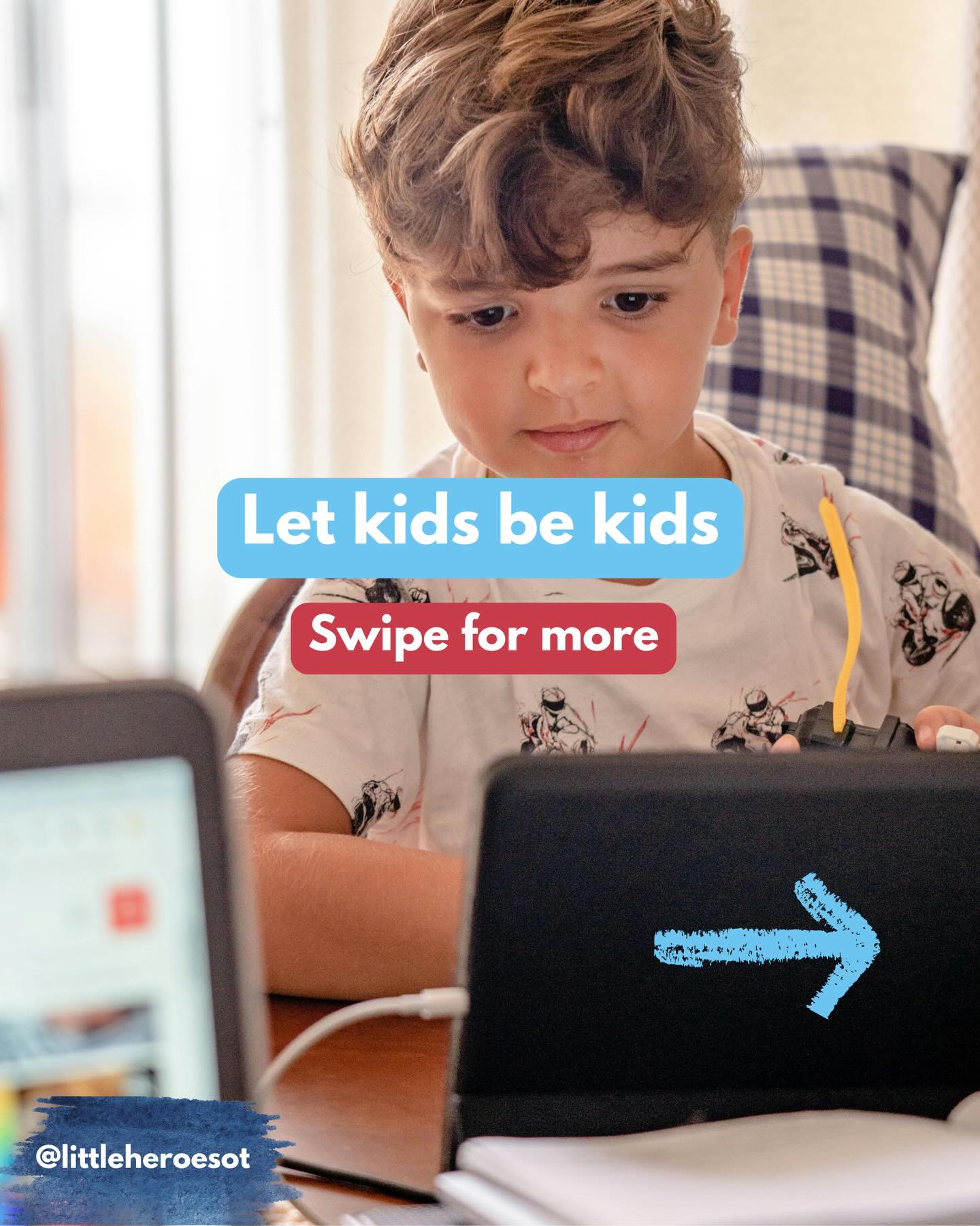 Children are learning how to exist in the world.
Public spaces are loud, unpredictable, full of rules they didn’t create, and often overwhelming to their nervous system.
So yes, children are going to move, touch, shout, climb, and say things that make adults uncomfortable.
That doesn’t mean they need to be shut down, distracted, or silenced at all costs.
If we want fewer children relying on screens to cope in public, we have to tolerate children being visible, imperfect, and sometimes inconvenient.
This doesn’t mean there are no boundaries.
It means we guide, support, and model regulation instead of expecting instant compliance.
Parenting in public is hard. You’re not doing it wrong.