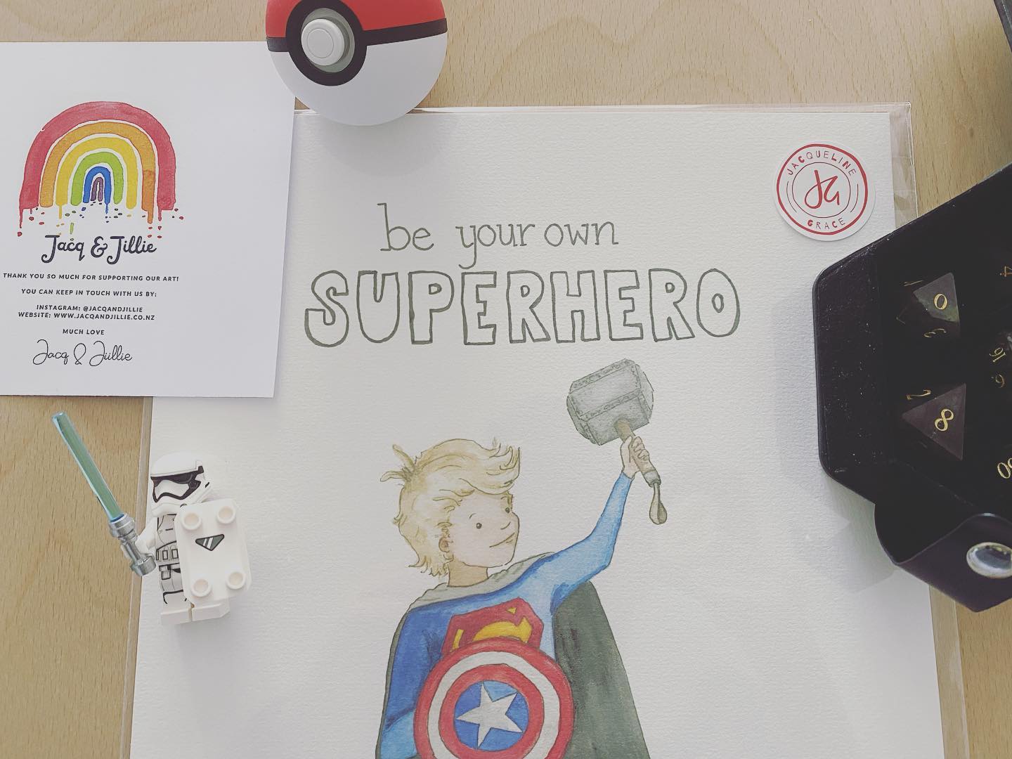 “Be your own superhero” I love this newly bought limited edition art by @jacquelinegraceillustrates at the first glance when I saw it at a market today!
As a geek, #gamercounsellor, I can relate to the what the art is portraying - that is we can be our own superhero based on our own values and strength and our interpretation of these fictional world heroes in IRL. Embrace your enthusiasm and passion in geek culture artifacts as they may help with our self-worth and perception especially going through challenging times.
Do pay a visit to @jacquelinegraceillustrates page to see her awesome and creative works!
Follow @gamer.counsellor for more posts on the journey of a counsellor, Christian, psych graduate and a gamer.
#gamercounsellor #geek #geektherapy #geektherapist #certifiedgeektherapist #superhero #jacquelinegraceillustrates #wellbeing #wellbeingnz #mentalhealth #mentalhealthnz