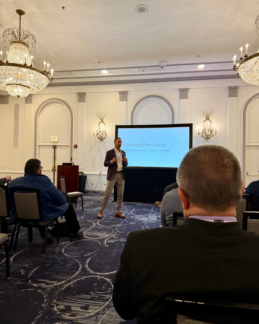 At the WELS National Conference on Lutheran Leadership in Chicago, our president, Carlos Leyrer, shared practical ways ministries can be intentional in planning and stewardship while trusting the Holy Spirit for growth.
We thank God for opportunities to gather with others, share insights, and continue advancing our mission.
#DivineSaviorMinistries #DSM #MoreMinistryTogether #WELS #lutheranleadership2026