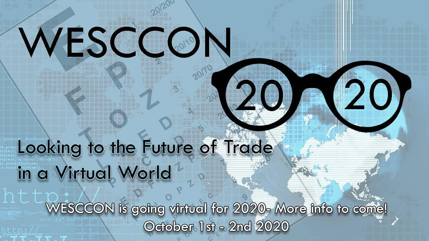 WESCCON is going virtual for 2020! October 1st -2nd. More info to come! #WESCCON2020
