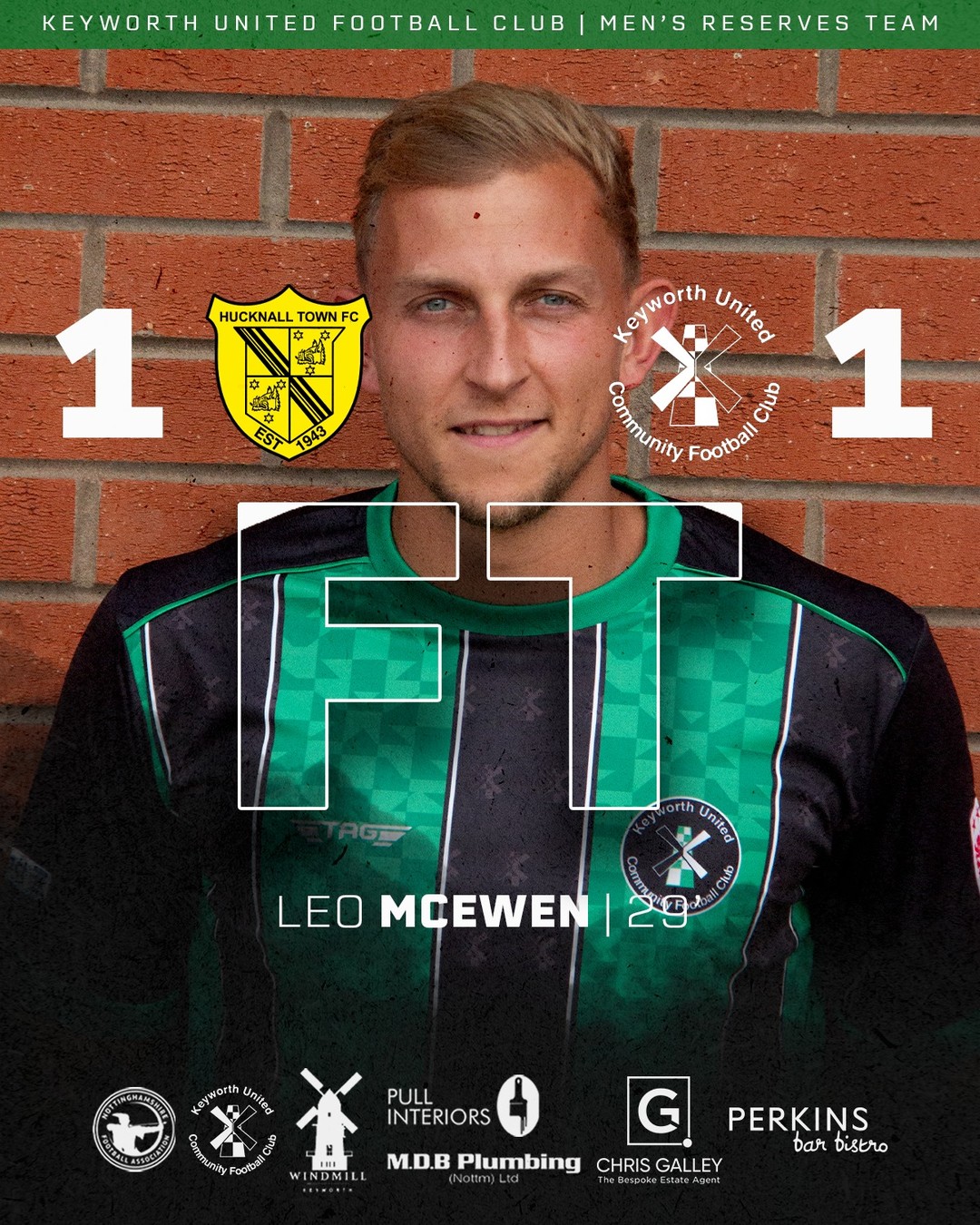 FT | HEARTBREAK AT THE END 🤝
After leading the game for 94 minutes, its heartbreak for the Keyworth United Reserves after a late injury time goal from the hosts ends the game in a draw.
Hucknall Town 1-1 Keyworth United
#UTG | #COYG