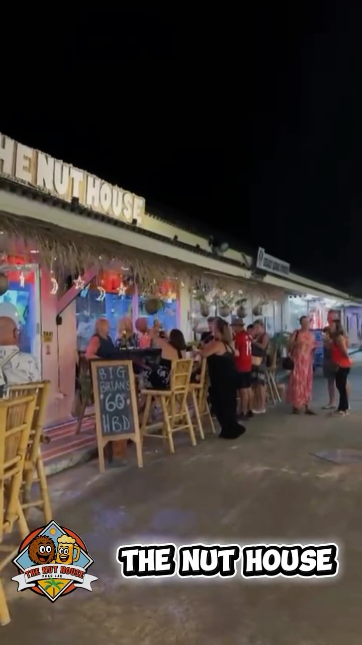 Looking for a place to celebrate? 🎉
Birthdays, parties, sports nights or just good vibes – we’ve got you.
🎤 Karaoke
🎱 Free pool
🍻 Full bar
📺 5 screens, all live sports
❄️ Air-con inside
🍔 Great food, great atmosphere
Private hire or just rock up and party.
Our Nut House is your Nut House 🫶
📩 Message us or visit www.thenuthousekhaolak.com
#TheNutHouseKhaoLak #KhaoLakNights #LiveSports #KaraokeNight #BeachBarVibes