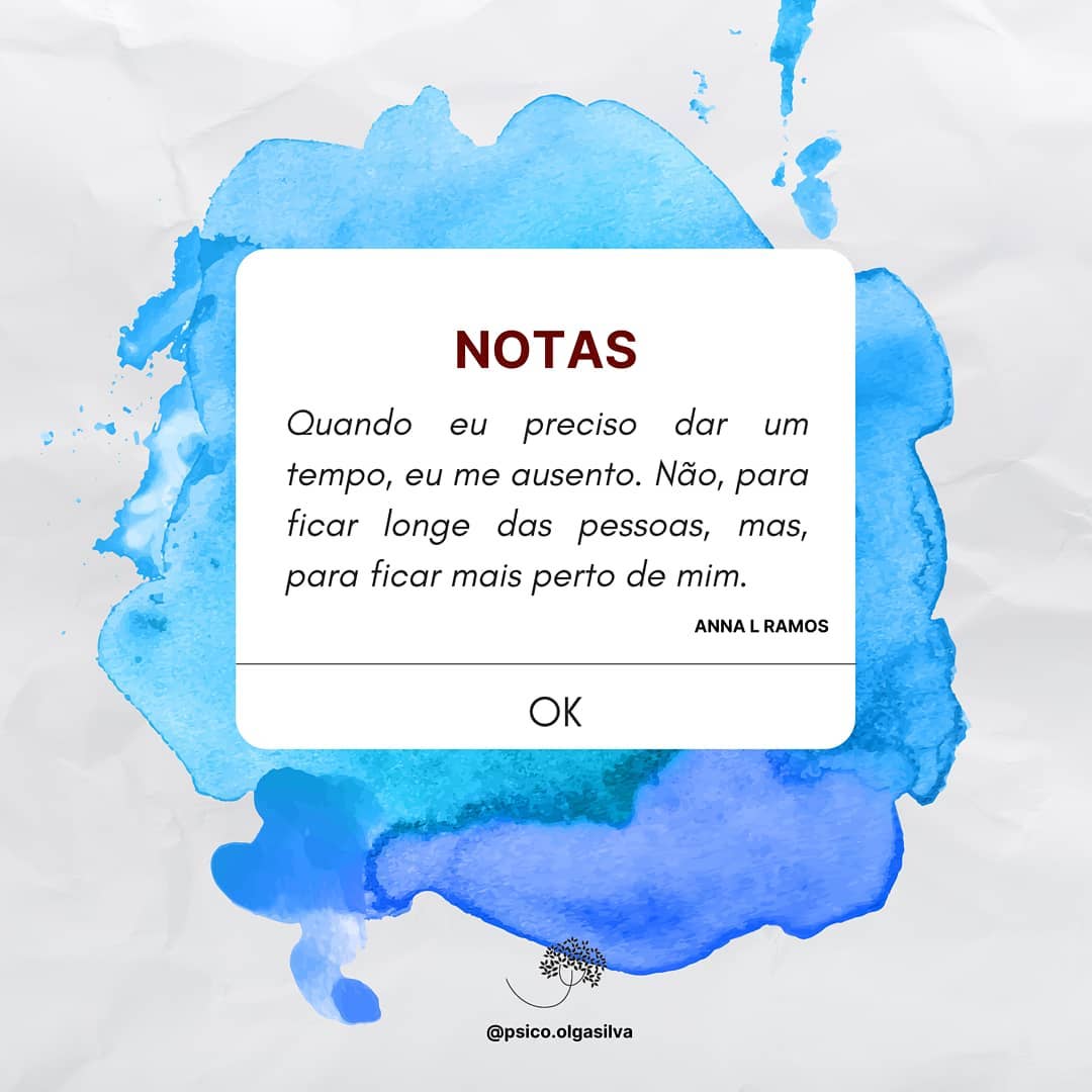 Oi, sumida! 😁
Voltando das cinzas com aquela reflexão básica: "Se cansar, aprenda a descansar, não a desistir."
Não sei se muitos notaram, mas me ausentei mais uma vez desta rede social. Nada de conteúdo, nada de storie fofinho de gatos, nada de cafés que ajudam a levar o dia... Não, eu não desisti, eu só precisei me ausentar!
Na vida que levamos hoje as redes sociais acabam se tornando muito mais do que um lugar de entretenimento, elas demandam muito de nós, de estarmos apresentáveis, felizes, fazendo coisas divertidas e produzindo conteúdo de valor para compartilhar com nosso público. O problema é que a vida nem sempre é feita de coisas bonitinhas para compartilhar, ela também é feita de perdas, dores, ansiedades e desânimos.
A pandemia não está fácil para ninguém e essa máxima, apesar de batida é muito real.
Às vezes, precisamos saber qual é o momento de lutar e qual é o momento de dar um tempo, quando precisamos nos ausentar para poder nos aproximar e cuidar mais de nós mesmos.
Como criadora de conteúdo eu poderia me cobrar, pensar que não estou fazendo o suficiente, que estou procrastinando. No entanto, como trabalhadora da saúde mental, eu entendo que nem sempre vamos dar conta de tudo e que diminuir o ritmo é uma forma de autocuidado. Entendo que tem dias que vou precisar priorizar algumas coisas em detrimento de outras e está tudo bem.
Nessas semanas ausente, priorozei o que não podia ser deixado para depois, me dediquei ao que era necessário, entendendo que se a energia estava baixa, ela precisava ser direcionada para o que eu considerava mais importante. Cuidei de mim e dos meus pacientes.
Esse texto sincerão é para mostrar para vocês, que todos estamos passiveis de se sentir tristes e esgotados em algum momento. Que não precisamos abrir mão de tudo por isso e se conhecer é saber também a hora de dar um tempo.
Se acolha com mais carinho, principalmente em momentos de crise, você não é falho por precisar descansar, você só é humano mesmo!
🌻