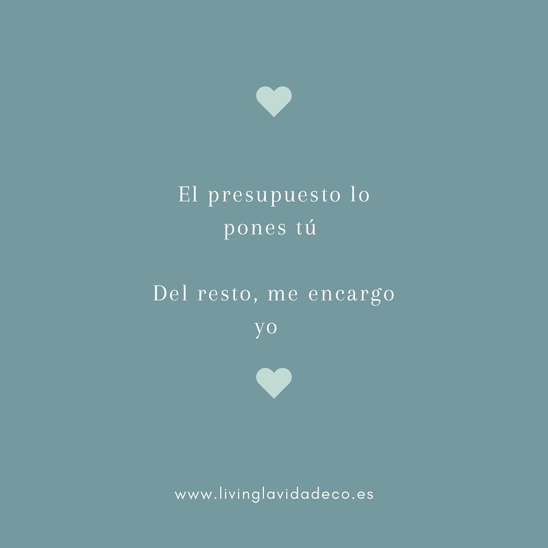 Sea cual sea tu proyecto, tú pones el presupuesto.
Elige vivir la vida en el hogar que siempre has deseado.
Un servicio de Interiorismo y Decoración profesional y personalizado: a la medida de tus expectativas, tus necesidades y tu presupuesto.
#livinglavidadeco
#interiorismo #decoracion #organizacion
#hogaresconalma
#decoradoresmadrid