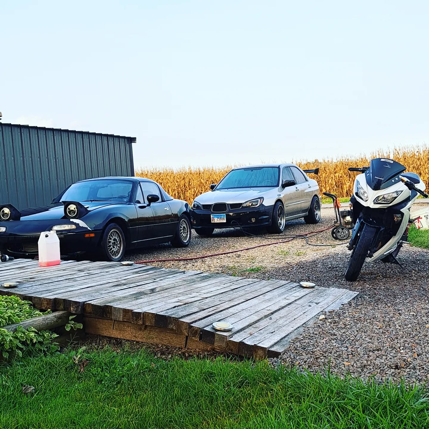 I'm proud of what I got, even if it is not the best
#project #photography #racecarshit #racecar #selfmade #proud #ninja #ninja300 #ninja300abs #kawasaki #kawasakininja #mazda #miata #mazdamiata #mx5 #mazdamx5 #miatagang #miatalife #subaru #subie #impreza #subaruimpreza #projectcar #projectcars #builds