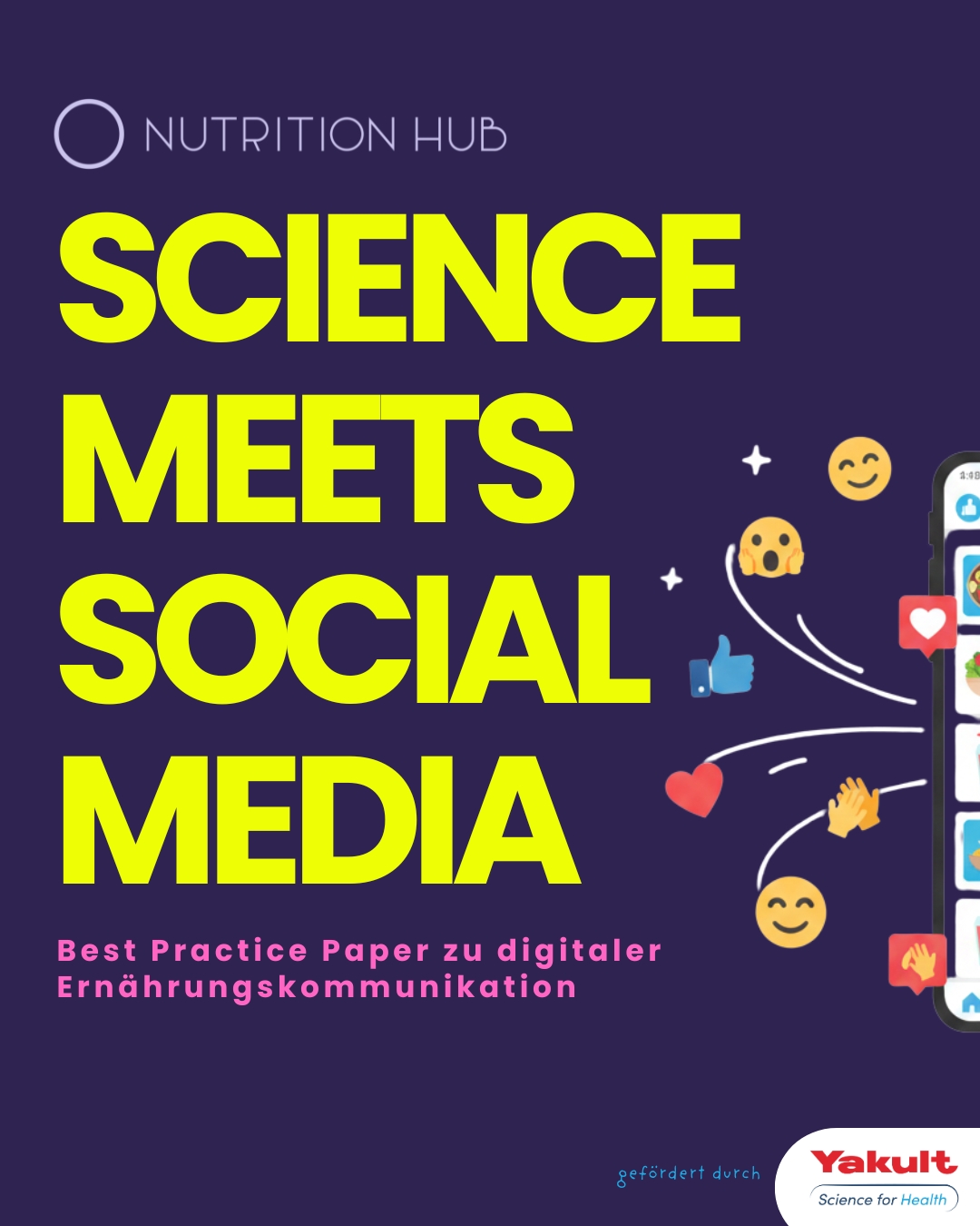 Unser neues Paper ist da 📄✨
„𝐒𝐜𝐢𝐞𝐧𝐜𝐞 𝐦𝐞𝐞𝐭𝐬 𝐒𝐨𝐜𝐢𝐚𝐥 𝐌𝐞𝐝𝐢𝐚 – 𝐅𝐚𝐤𝐭𝐞𝐧 𝐢𝐦 𝐅𝐞𝐞𝐝“
Im Feed gewinnen oft nicht die besten Argumente, sondern die besten Geschichten. Was das für evidenzbasierte Ernährungskommunikation bedeutet, beleuchten wir in unserem neuen Paper.
👉 𝐋𝐢𝐧𝐤 𝐢𝐧 𝐁𝐢𝐨
Zwischen Hype, Werbung und Halbwissen geht Fachlichkeit im Feed schnell unter. Das ist kein individuelles Kommunikationsproblem, sondern ein strukturelles.
Drei zentrale Erkenntnisse aus dem Paper:
🔹 Plattformlogiken bestimmen Sichtbarkeit, doch Vertrauen entsteht durch Haltung & Kontinuität
🔹 Übersetzung ist die eigentliche Expertise: Fachwissen wirkt, wenn es alltagsnah erzählt wird
🔹 Ohne tragfähige Strukturen keine nachhaltige Wirkung
Genau diese Spannungsfelder beschreiben auch @dr.luisawerner und Laura Merten von @sattesache: Informationsvermittlung allein reicht im Feed nicht aus. Entscheidend ist, ob Haltung erkennbar wird und über Zeit Vertrauen entstehen kann.
Anhand dieser Perspektiven, Beobachtungen und Best Practices wird deutlich: 👉 𝑊𝑖𝑟𝑘𝑢𝑛𝑔 𝑒𝑛𝑡𝑠𝑡𝑒ℎ𝑡 𝑖𝑚 𝑍𝑢𝑠𝑎𝑚𝑚𝑒𝑛𝑠𝑝𝑖𝑒𝑙 𝑣𝑜𝑛 𝐹𝑎𝑐ℎ𝑙𝑖𝑐ℎ𝑘𝑒𝑖𝑡, 𝑆𝑡𝑜𝑟𝑦𝑡𝑒𝑙𝑙𝑖𝑛𝑔 𝑢𝑛𝑑 𝑆𝑡𝑟𝑢𝑘𝑡𝑢𝑟.
💡 Das Paper ist kein Endpunkt, sondern ein Ausgangspunkt. Das Zielbild verantwortungsvoller Ernährungskommunikation im digitalen Raum entwickeln wir gemeinsam weiter.
👉 Du arbeitest in Wissenschaft, Praxis, Kommunikation oder Social Media selbst? Dann bring dich ein; teile deine Perspektive hier in den Kommentaren oder schick uns eine DM 💬
📎 Jetzt lesen: „Science meets Social Media – Fakten im Feed“ (Link in Bio)
𝑇𝑟𝑎𝑛𝑠𝑝𝑎𝑟𝑒𝑛𝑧ℎ𝑖𝑛𝑤𝑒𝑖𝑠:
𝐷𝑖𝑒𝑠𝑒𝑠 𝑃𝑎𝑝𝑒𝑟 𝑘𝑜𝑛𝑛𝑡𝑒 𝑒𝑛𝑡𝑠𝑡𝑒ℎ𝑒𝑛, 𝑤𝑒𝑖𝑙 𝑌𝑎𝑘𝑢𝑙𝑡 𝑆𝑐𝑖𝑒𝑛𝑐𝑒 𝑓𝑜𝑟 𝐻𝑒𝑎𝑙𝑡ℎ 𝑑𝑖𝑒 𝐸𝑟𝑠𝑡𝑒𝑙𝑙𝑢𝑛𝑔 𝑓𝑖𝑛𝑎𝑛𝑧𝑖𝑒𝑙𝑙 𝑒𝑟𝑚𝑜̈𝑔𝑙𝑖𝑐ℎ𝑡 ℎ𝑎𝑡.