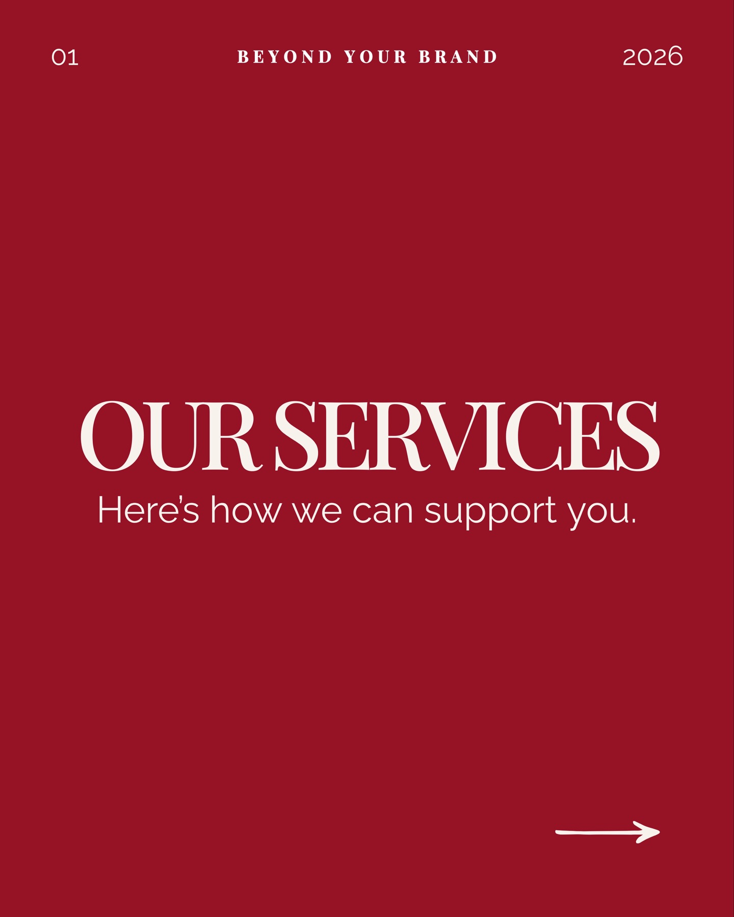 Our service offerings for 2026!
Working as an extension of your team, BEYOND YOUR BRAND supports business owners with strategy, creativity and digital marketing that connects - not just converts.
Swipe to see how we can support your business this year →
DM us or visit our website to chat.
#digitalmarketing #marketingservices #socialmediaservices #marketingagency #smallbusinessmarketingtips