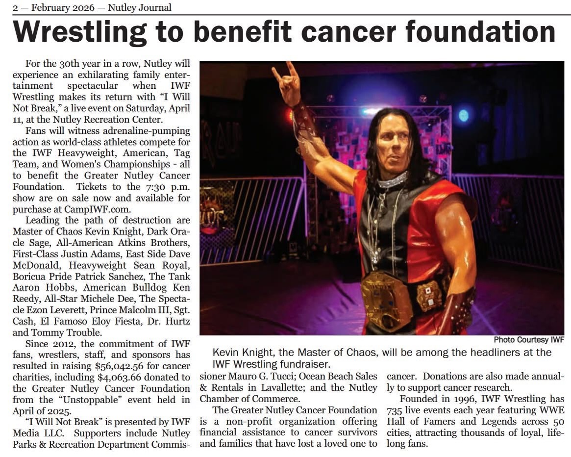 10 weeks away ⛓️ we celebrate 30 years on April 11th 🔥 to benefit Greater Nutley Cancer Foundation 💖