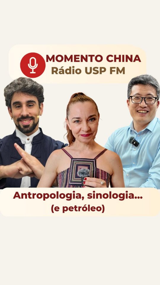 GABRIEL GUARINO, professor da FFLCH fala sobre a disciplina Antropologia e Sinologia: Ressonâncias Etnográfica, que ele ministra na pós-graduação. E conta como o Kung Fu, praticado desde a infância, está integrado à sua carreira acadêmica.
O programa na rádio USP traz ainda a entrevista com o professor Fu Guangming, da Universidade do Petróleo. Ele esteve na USP para uma visita na Engenharia Naval Poli-USP.
Toda quarta-feira, tem programa na Rádio USP, às 13h30. Você também pode ouvir o conteúdo nas páginas do Jornal da USP e ver os vídeos em nossas redes sociais.
#china #antropologia #sinologia #petróleo