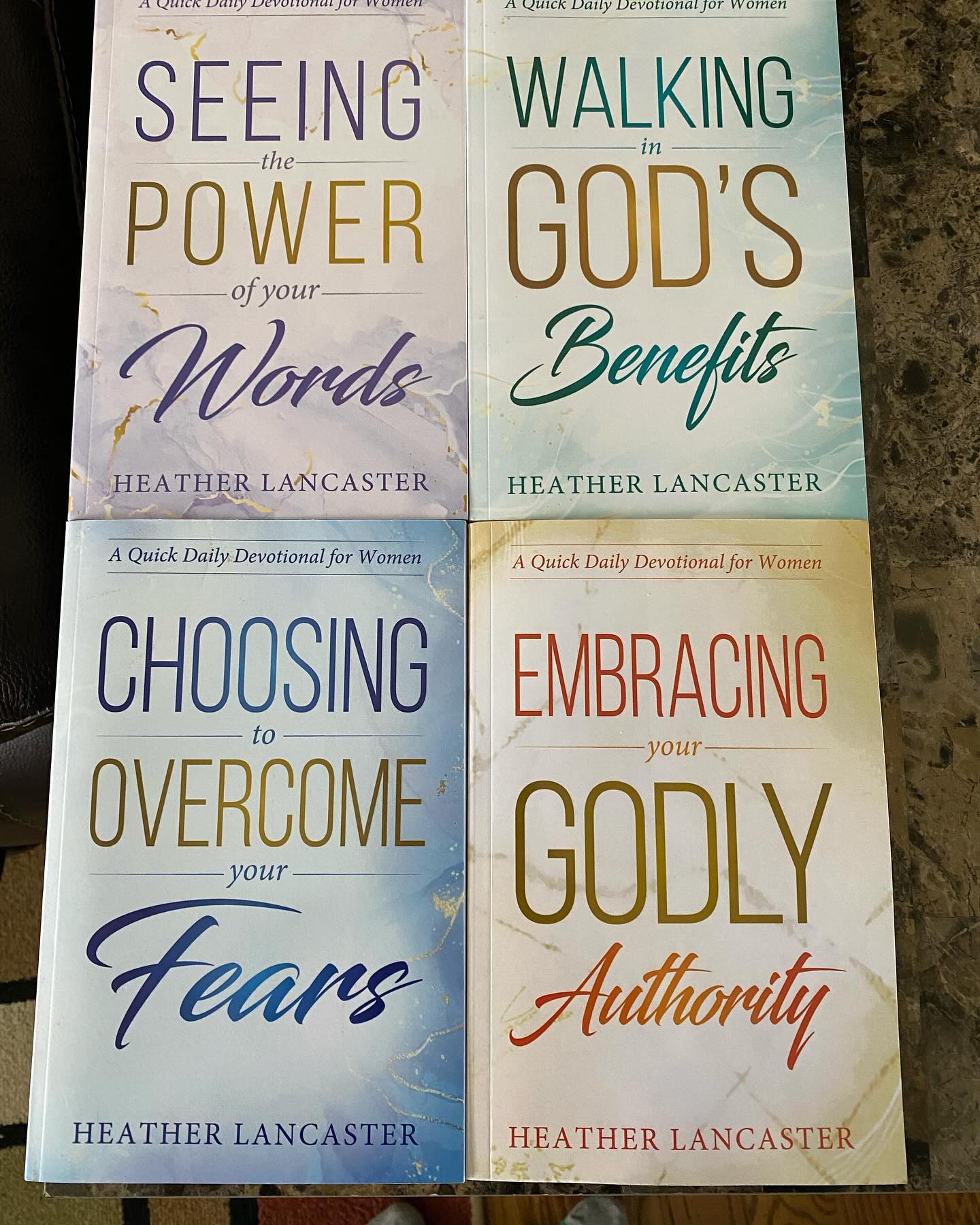 Yesterday, I got my copy of Embracing Your Godly Authority from the printer. It’s the fourth book in the Make Life Better in Just 30 Days series. I’m so excited for the official launch on June 4th! We’ll be doing a live session in the Power of Positive Speaking FB group. If you like paperbacks, you can actually go ahead and order yours now at http://book.embracinggodlyauthority.com So exciting! #blessed #embracingyourgodlyauthority #devotionals