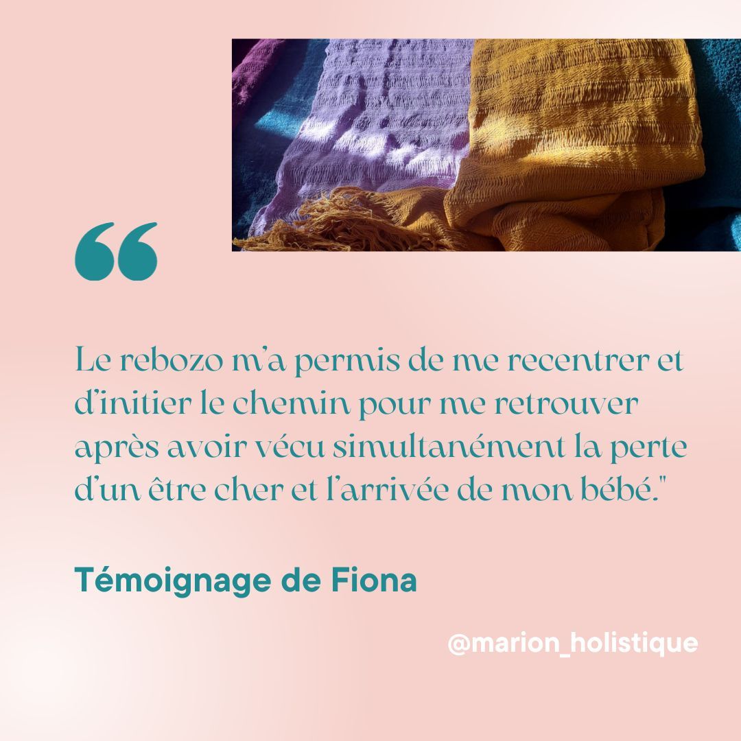 Une douce manière de prendre soin de soi, le rituel Rebozo libère, recentre et régénère.
#rebozo #soinrebozo #rituelrebozo #postpartum #difficultematernelle #epuisementparental #nidvide #syndromedunidvide #espaceasoi #accouchementdifficile #accouchementtraumatique #soinfemme #medecinenaturelle #matrescence