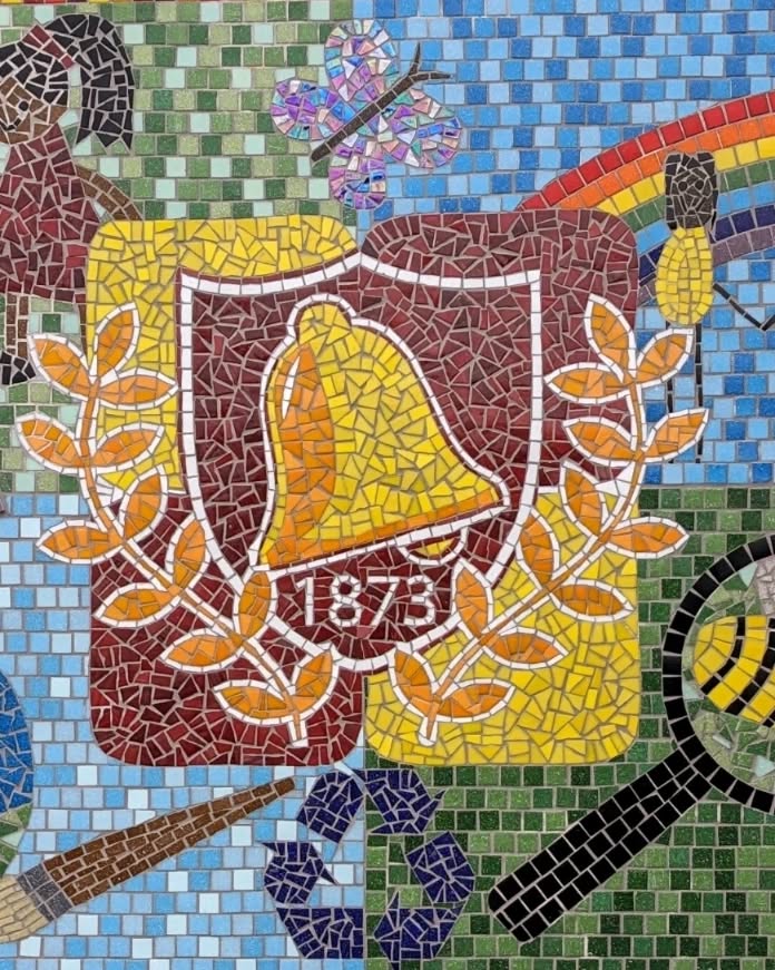 A recently completed mosaic for Ashingdon primary school, celebrating 150 years 🎉
The design is made up of childrens drawings and the schools logo. The house teams air, earth, fire and water are also included.
#ihavethisthingwithtiles #schooldesign #exteriordecor #logodesign #logomosaic #mosaicsforschools #mosaics #mosaicsofinstagram #ashingdonschool #150 #150years #celebrating150