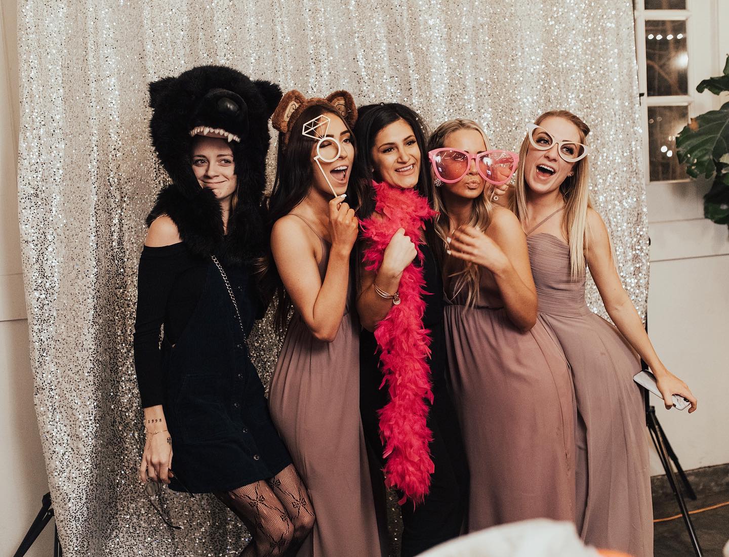 Bridesmaids for a day but bestfriends for life. 💕