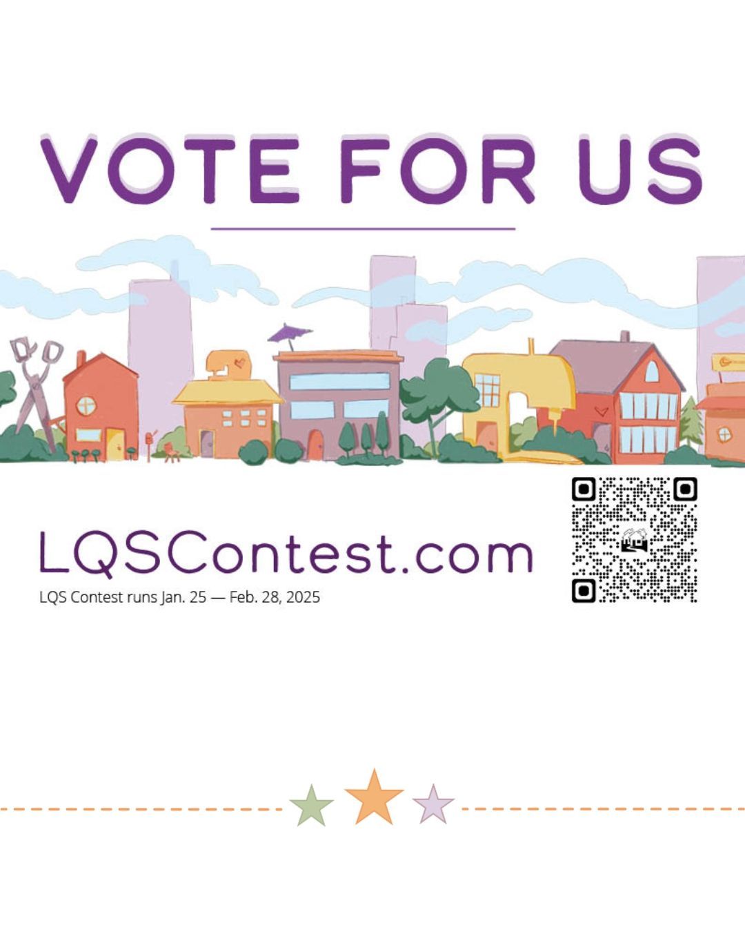 We Need Your Vote
We're thrilled to be part of the ByAnnie Little Quilt Store Contest and we need your help to win!
Your vote can make all the difference, so please take a moment to support us. Here's how:
1. Head to www.lqscontest.com/vote
2. Vote for The Sewing Room
3. Share the love with friends and family!
Thank you for your continued support.
Voting ends 28th Feb
#byanniecontest #voteforus #sewingcommunity #supportlocal #quiltstore #craftyourstyle