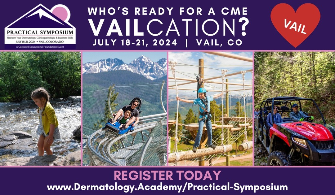 Who's ready for a CME VAILcation. Registration is OPEN!!!
The link to the website is in the bio below.