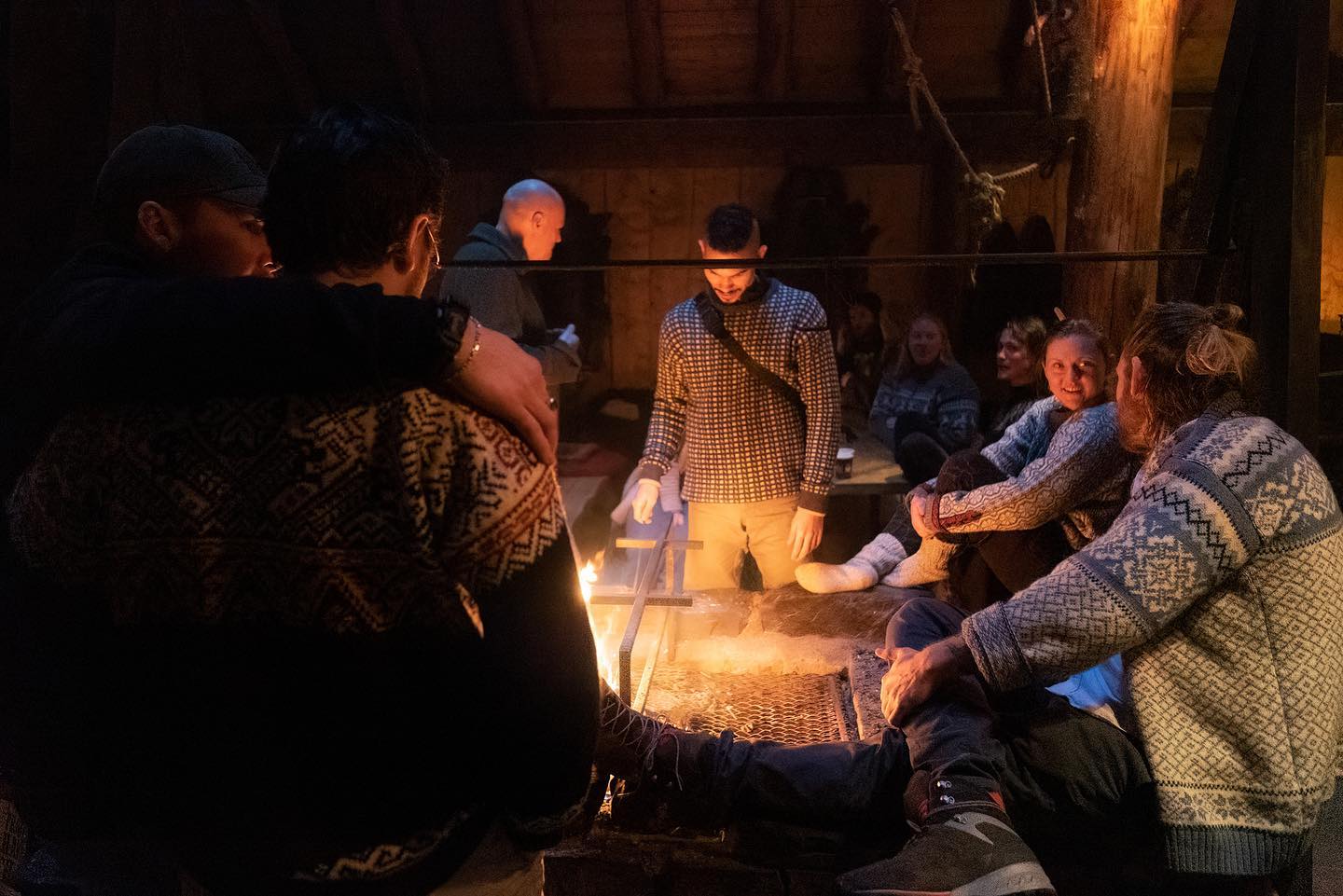 One of the best things about our blots is the conversations we have with people, especially around the fire pit. In this modern world, we rarely get to experience authentic human connection without distraction. At our blots, we always encourage participants to leave their phones in their rooms, and spend time with other people or in the beautiful nature surrounding @huso.lodge. We believe that taking time connecting with ourselves, especially prior to the blot, facilitates a much deeper connection to the ritual itself.
Until now, we haven’t been able to conduct rituals that English speakers can partake in. We are happy to offer a Midsummer event, where we will do a blot to mother Frøya, and of course a sumbl after. To read more about the event, follow this link: https://www.norsetradition.no/event-details/midtsommer
#norse #norsemythology #norsepagan #norsegods #norsepaganism #norseprojects #norseproject