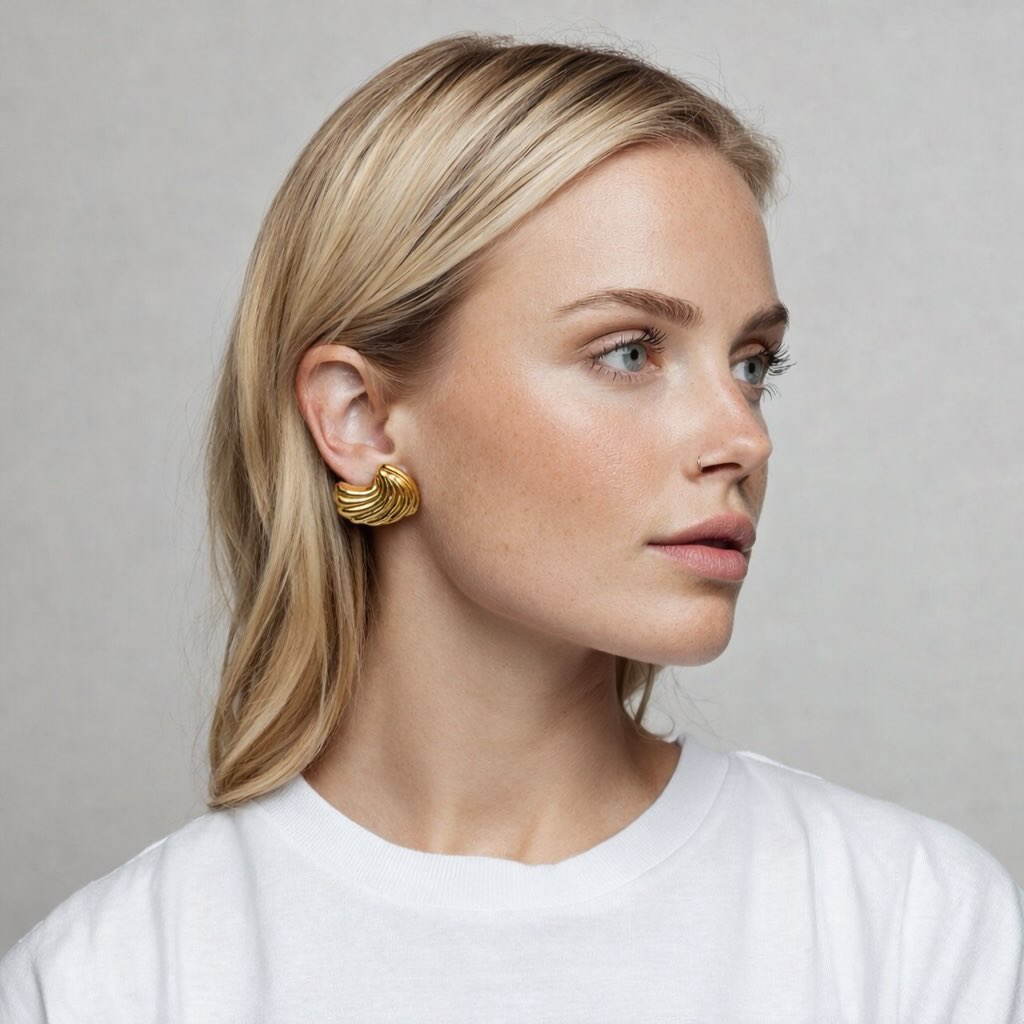 How pretty are the Cherie Earrings from Satori Jewellery, meticulously crafted with 18K gold plating on stainless steel. These perfect statement earrings effortlessly elevate your outfit, making them the ultimate on-trend accessory for any occasion. Whether you’re heading to a girls’ brunch or enjoying dinner and drinks out, these earrings promise to enhance your style with a bold statement.