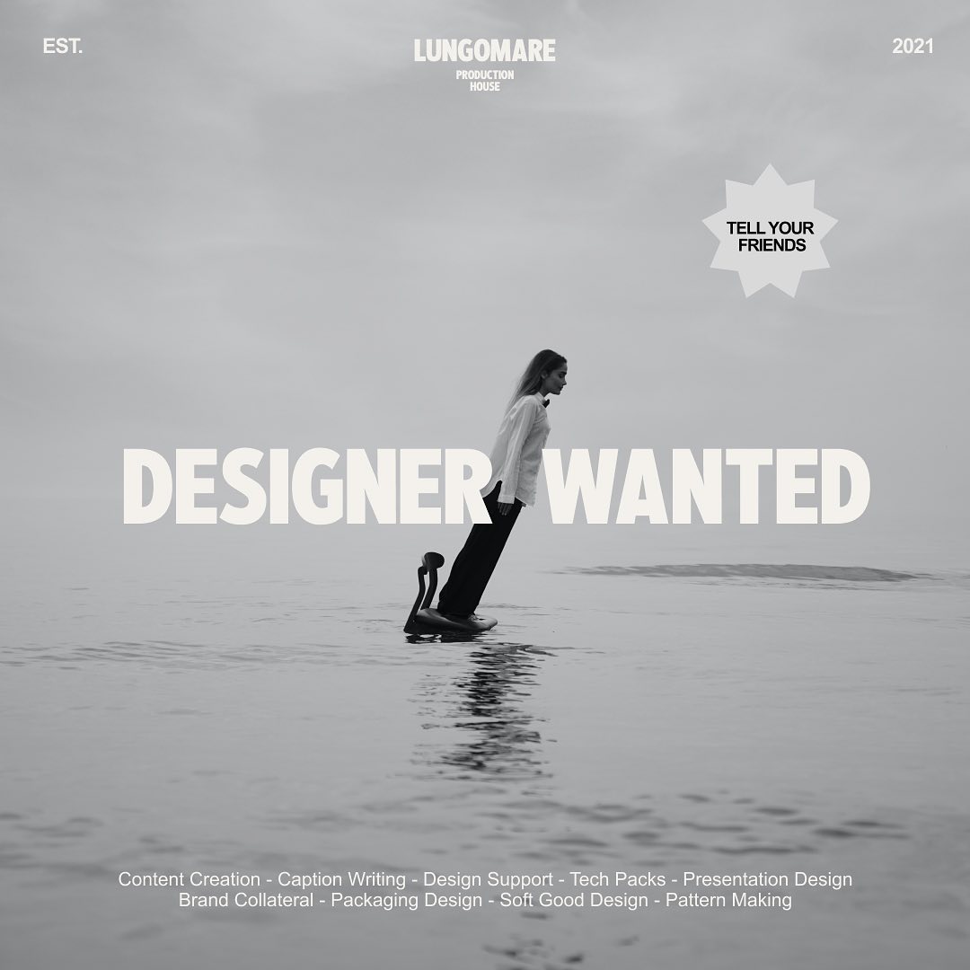 Go on, lean into it! Your future awaits. Join us remotely or in Bali.
hi@lungomareproduction.com
Please introduce yourself and provide a few of your best work samples ✨
-
-
-
📷: @shayan_rostami_art
#balicreativeagency #brandingdesign #workwithus