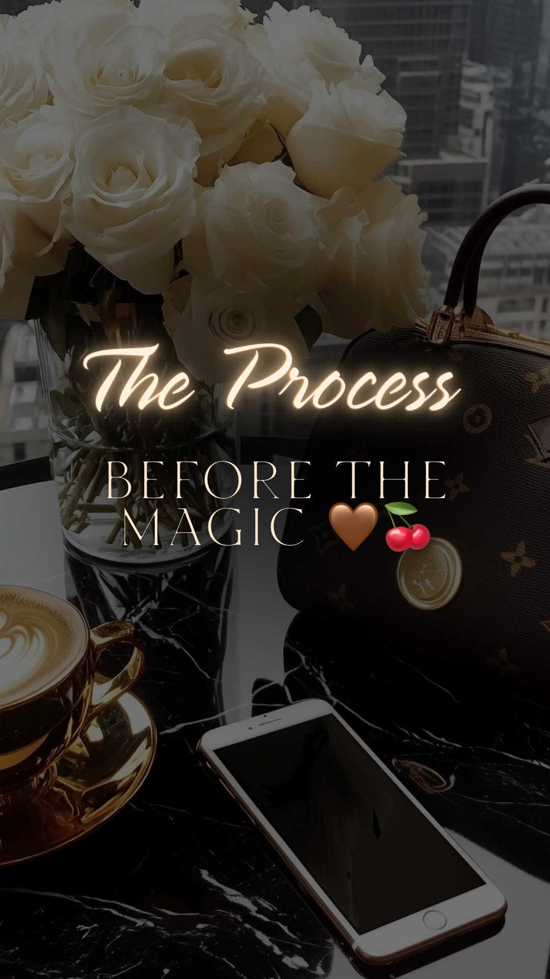 Part 2 of this chocolate cherry journey 🤎🍒
This is the part most people don’t see. The prep, the patience, and trusting the process.
The reveal is coming next 🤎